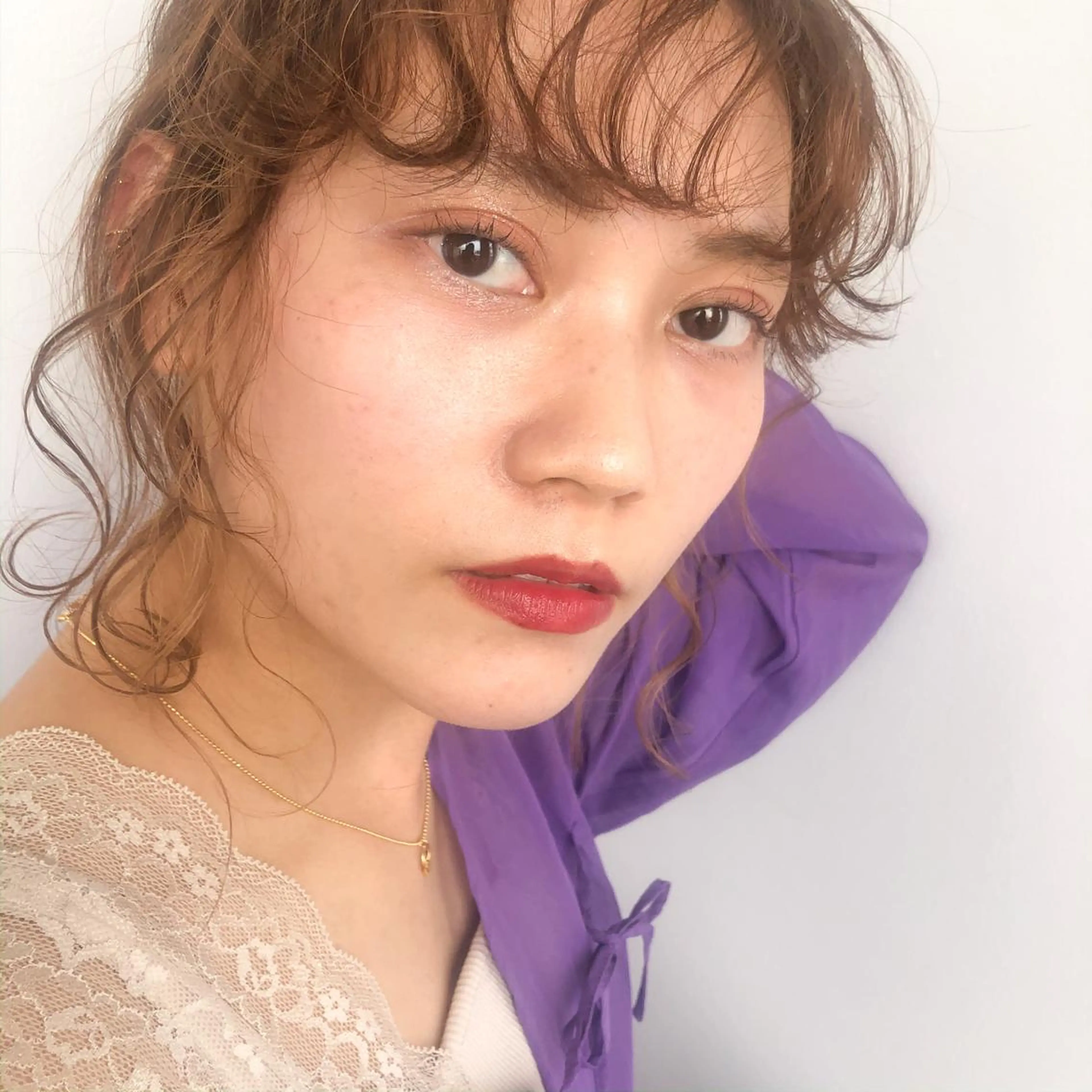 ミディアム 🌼透明感艶カラー オリーブ🌼河村咲のヘアスタイル