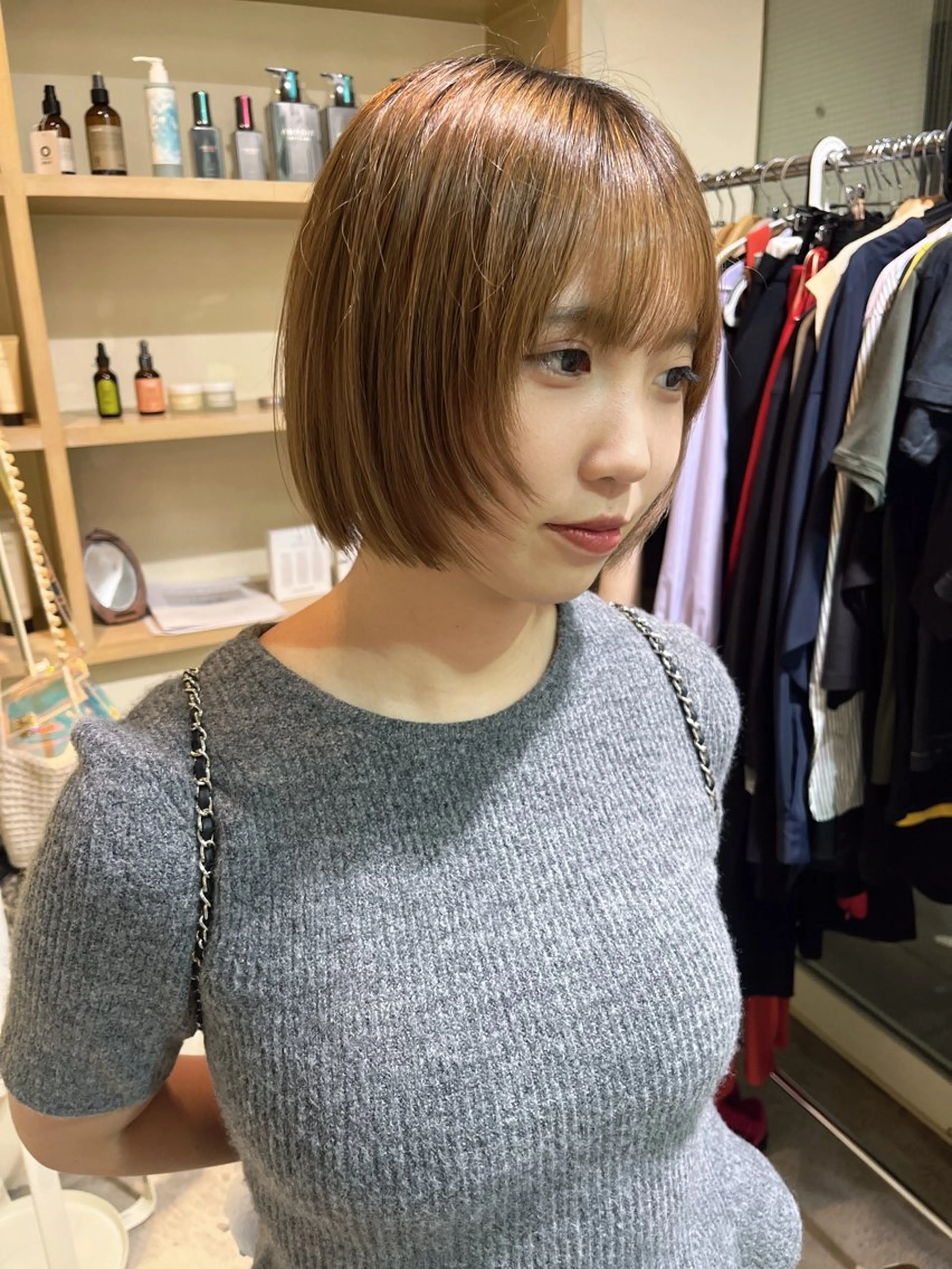 ミディアム カットモデル募集🤍 🐇anzuのヘアスタイル