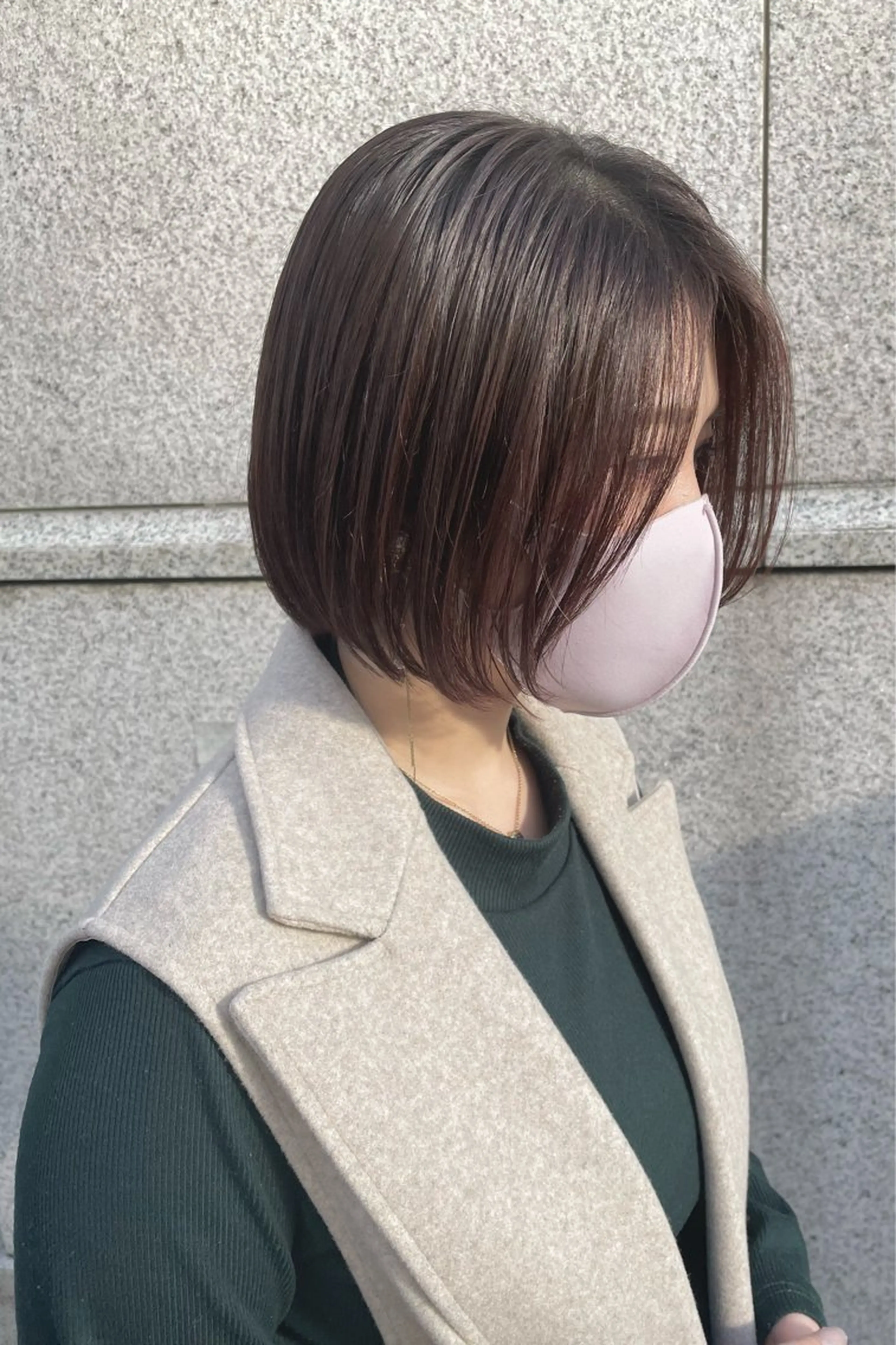 【個室】似合わせカット＋韓国風艶カラー＋バイカルテトリートメントの写真