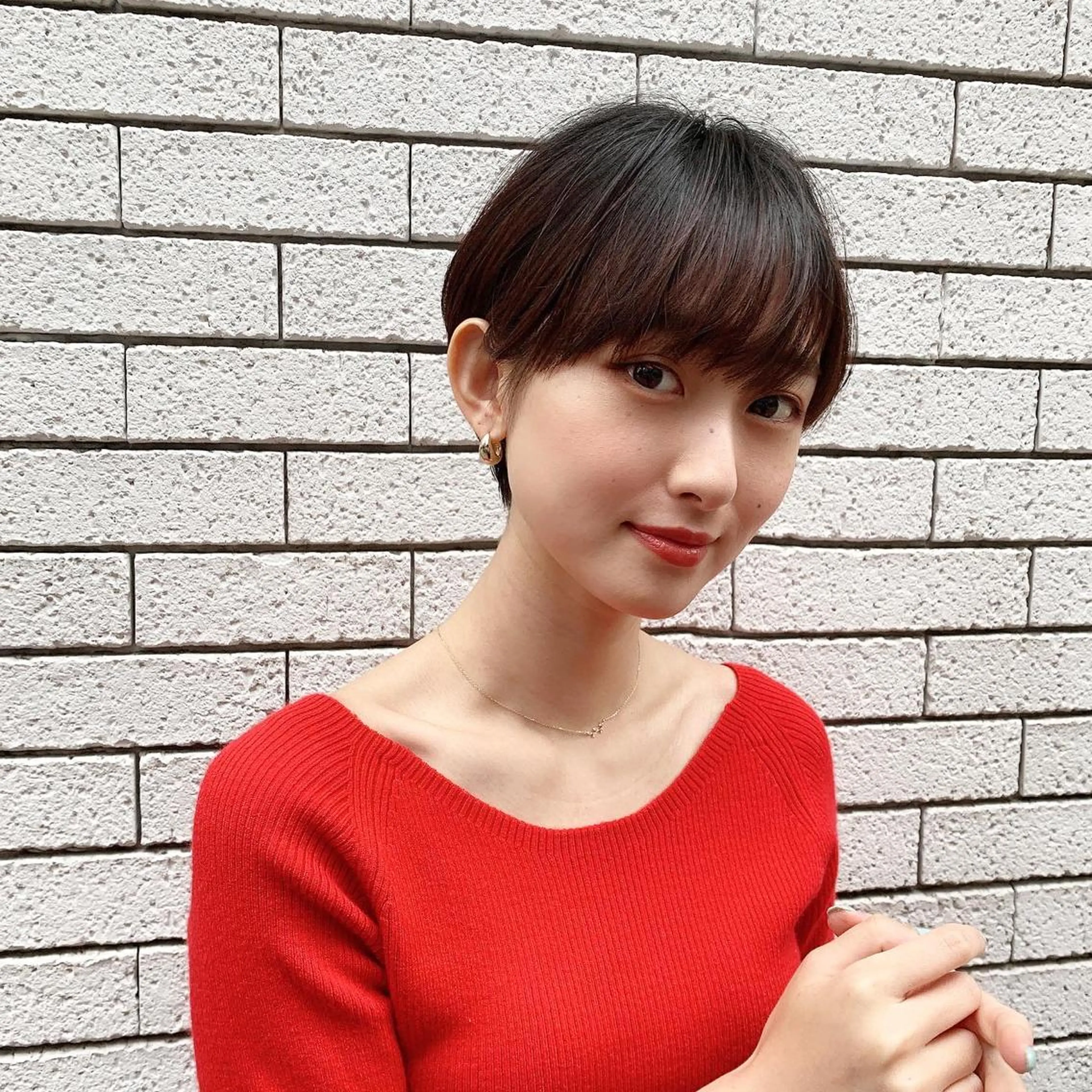 ショート レイヤー/韓国❣️ 髪質改善/e_kiのヘアスタイル