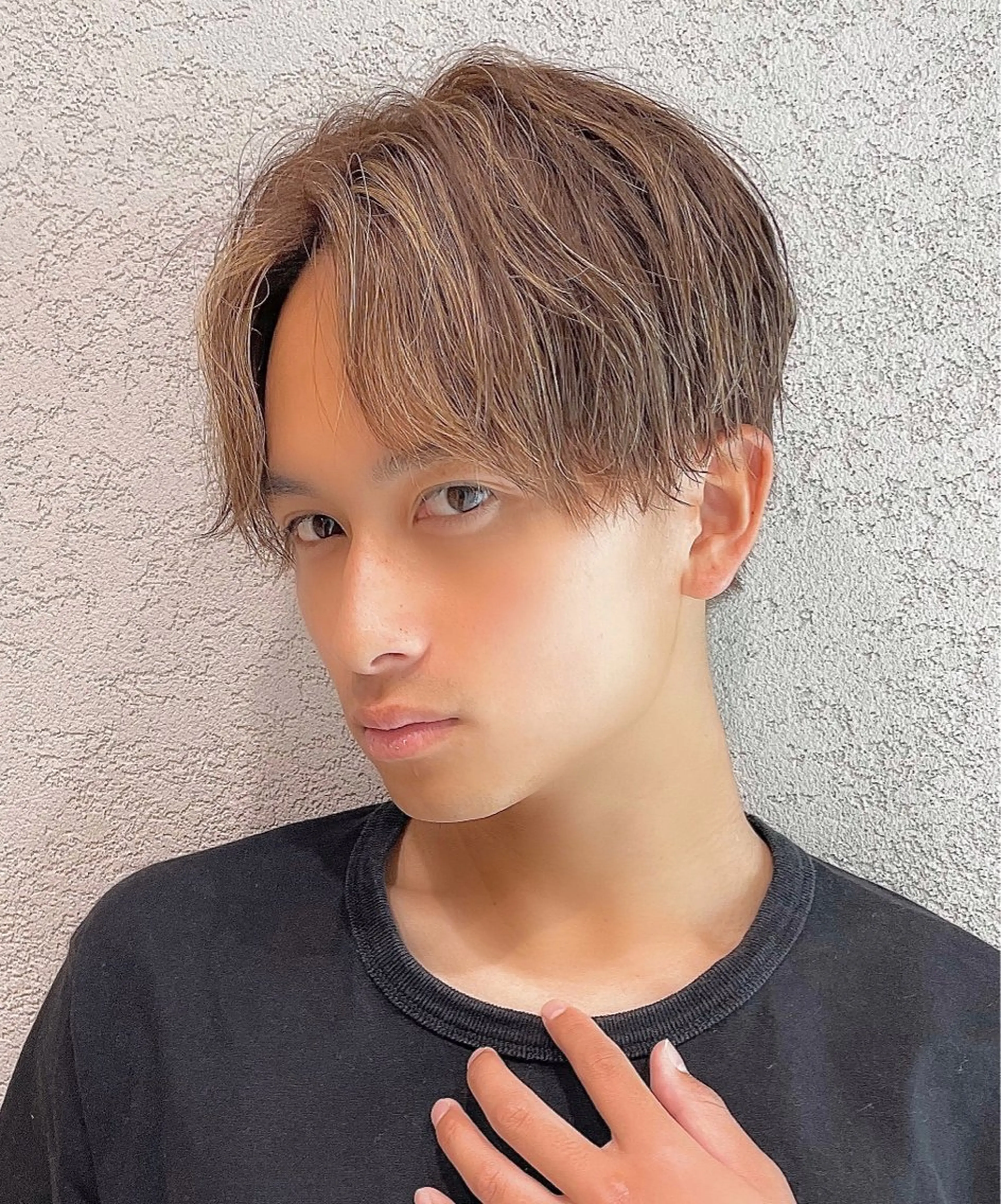 ショート パーマ メンズ カット パーマ 大人メンズパーマ メンズ特化　萱原大幹のヘアスタイル