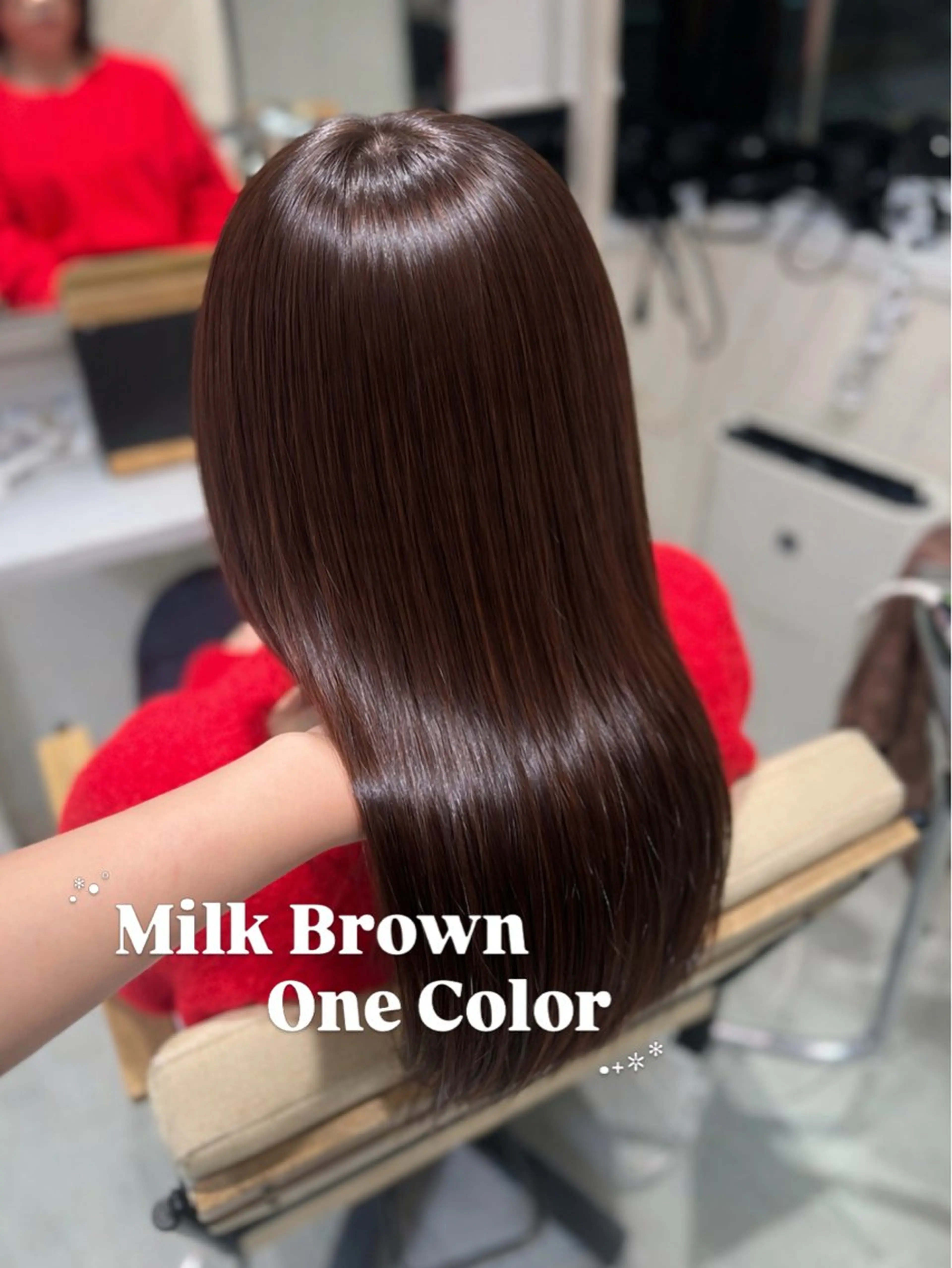 ミディアム カラー ヘアカラー 梅田 / ハイトーン Shionのヘアスタイル