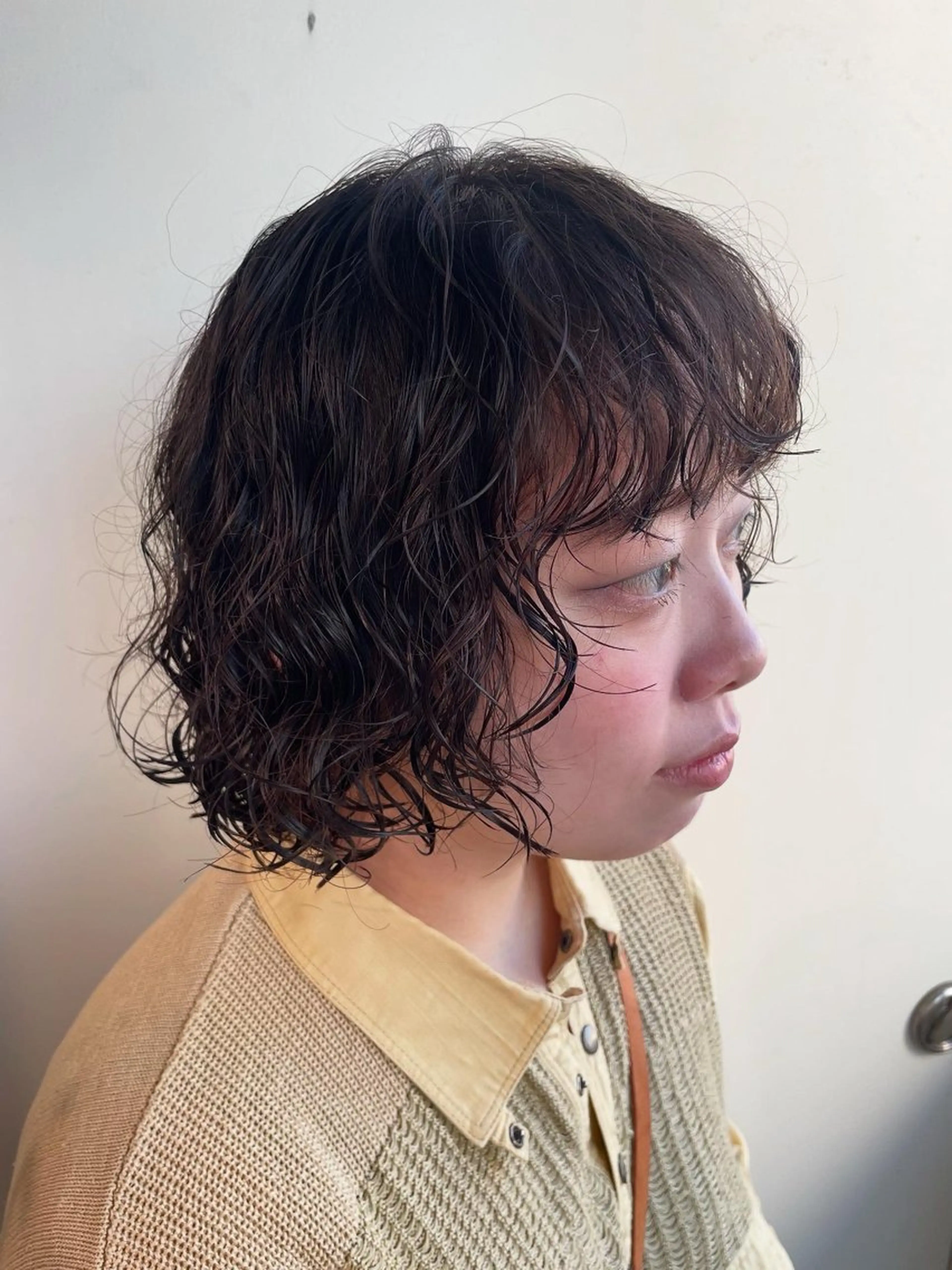 ショート パーマ カット パーマ トリートメント Toiro 横浜所属・🎀レイヤー/パーマ カラー/ai🎀のヘアスタイル