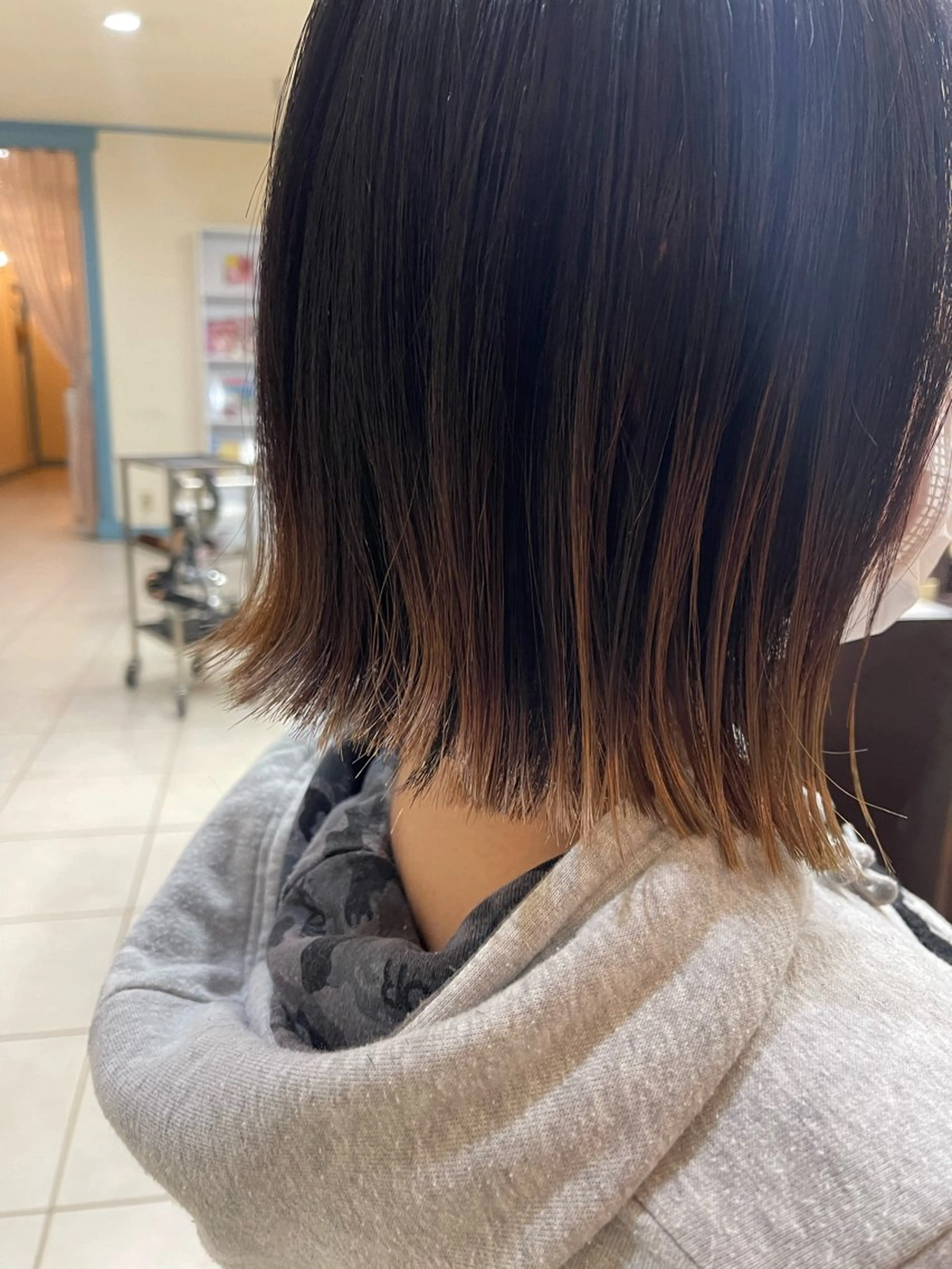 ショート ボブ 吉田 真尋のヘアスタイル