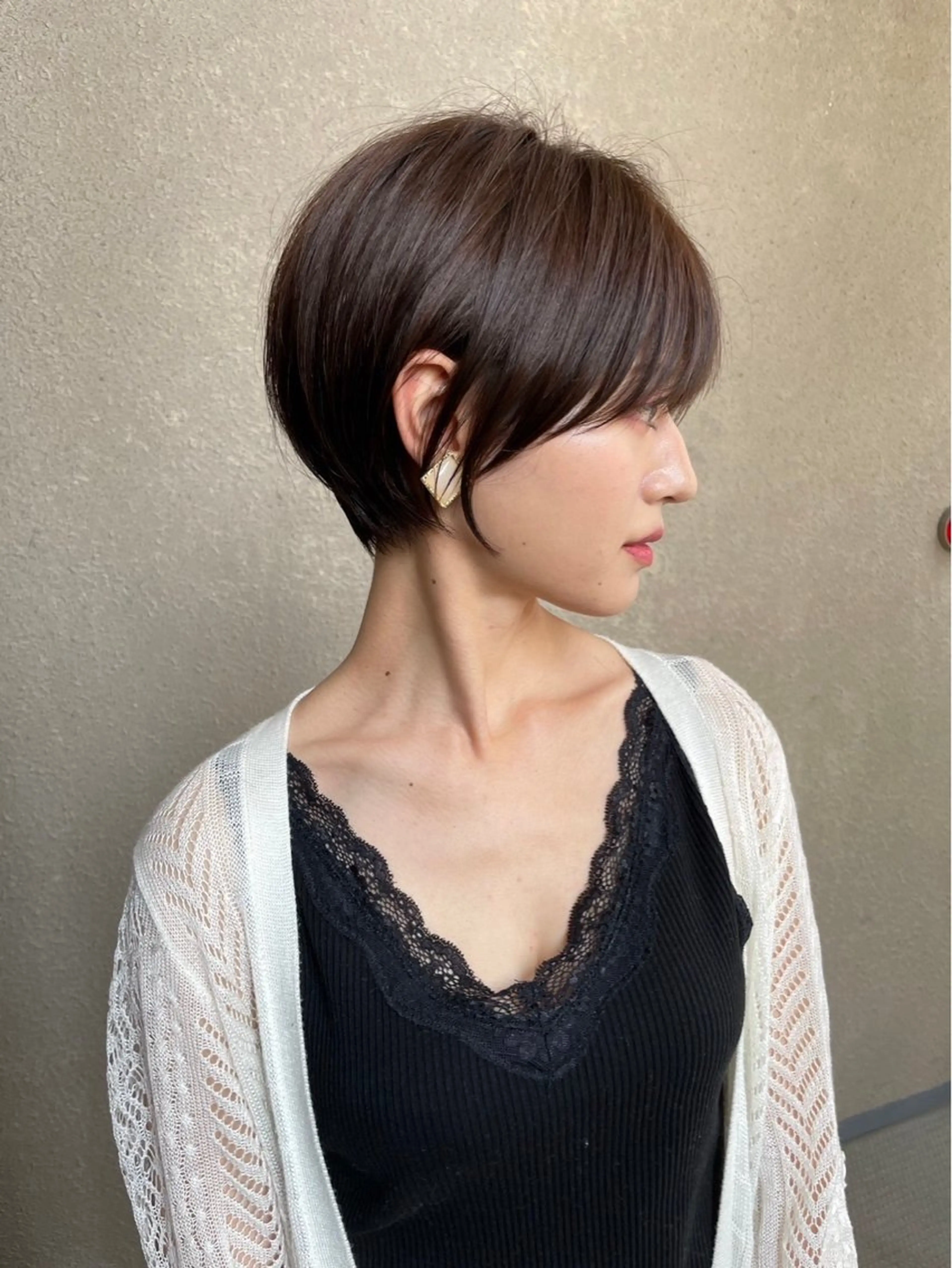 ショート けいし🐬ボブ 美髪縮毛矯正のヘアスタイル