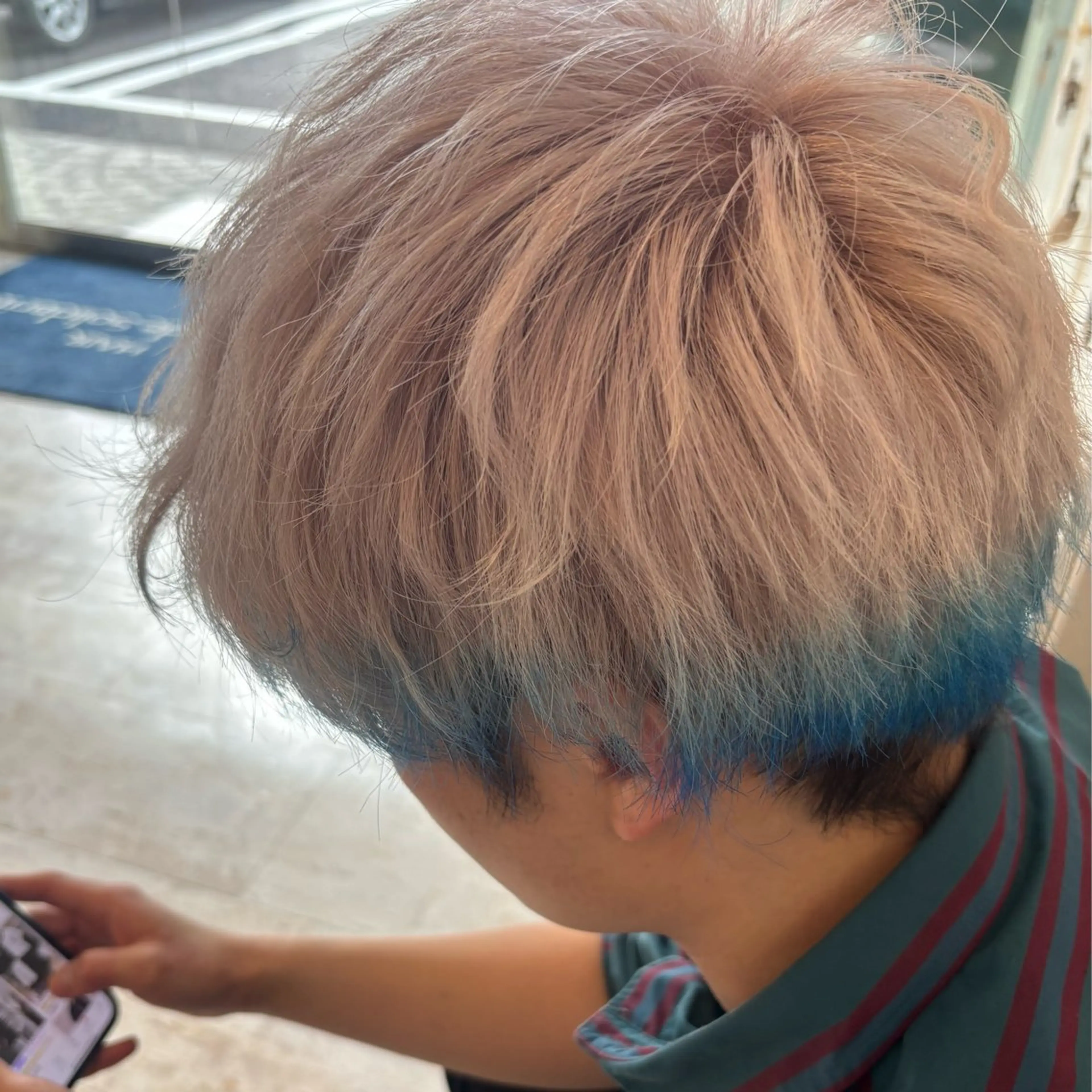 カラー ベージュカラー ホワイトベージュ SOL hair所属・村瀬 美来のヘアスタイル
