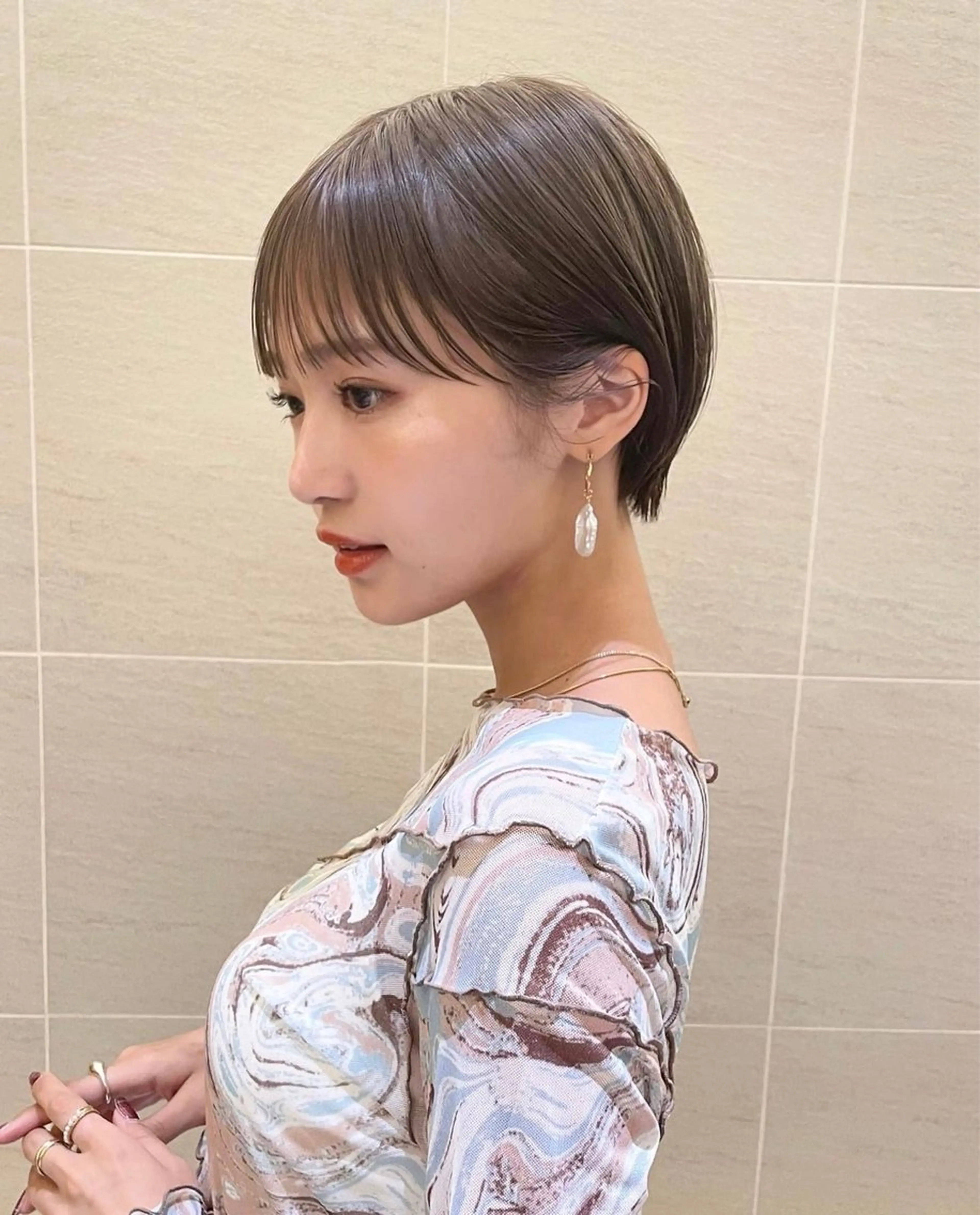 ショート ショートヘア 撮影モデル様募集 直樹のヘアスタイル