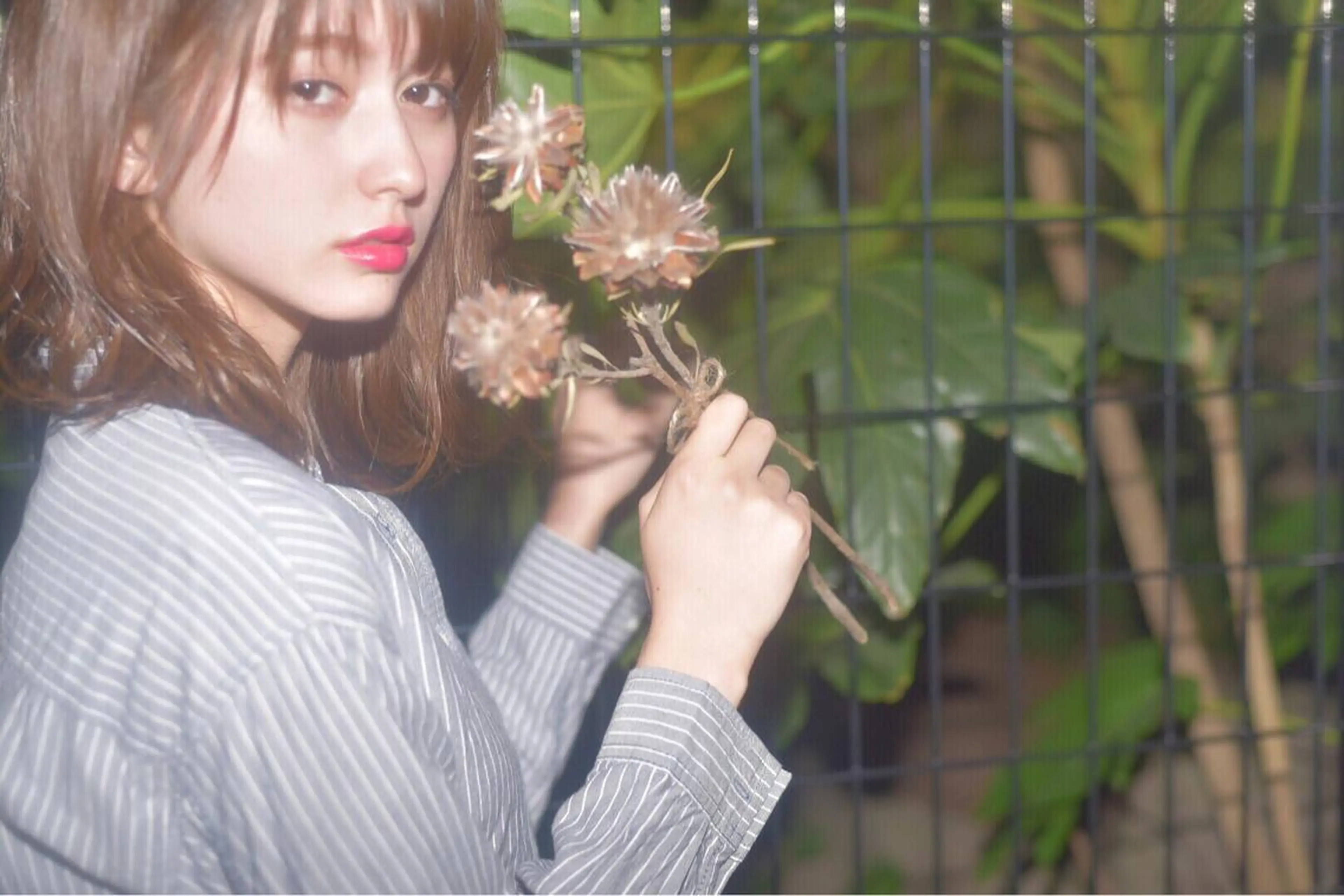 ミディアム カラー カット トリートメント ヘアセット 透明感カラー× レイヤーカット✨高梨のヘアスタイル