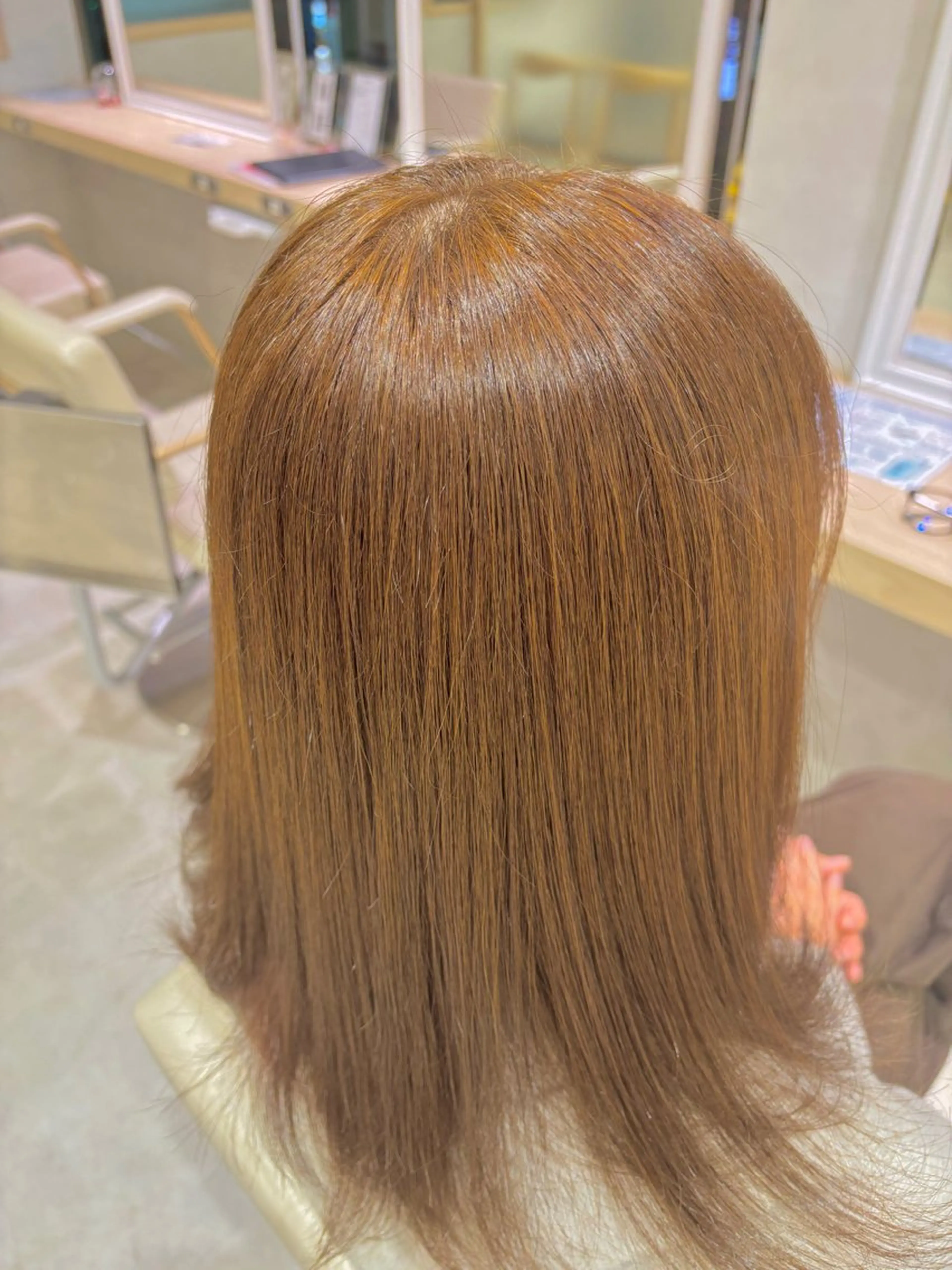 セミロング ヘアカラー トリートメント 🐾桶川 孝樹🐾のヘアスタイル