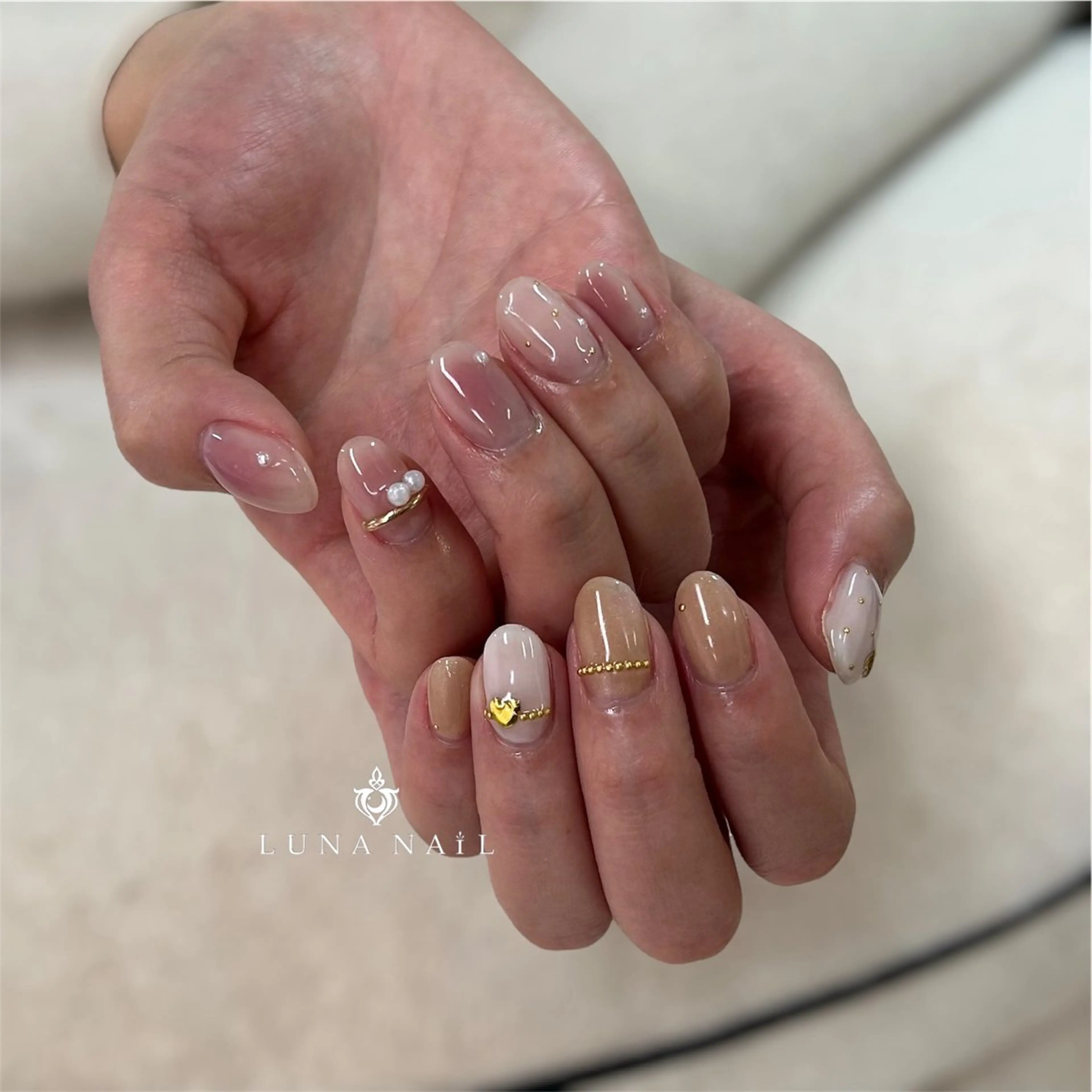 ネイル ハンドネイル アトリエ　ミモザ所属・いまむら あかりのネイルデザイン