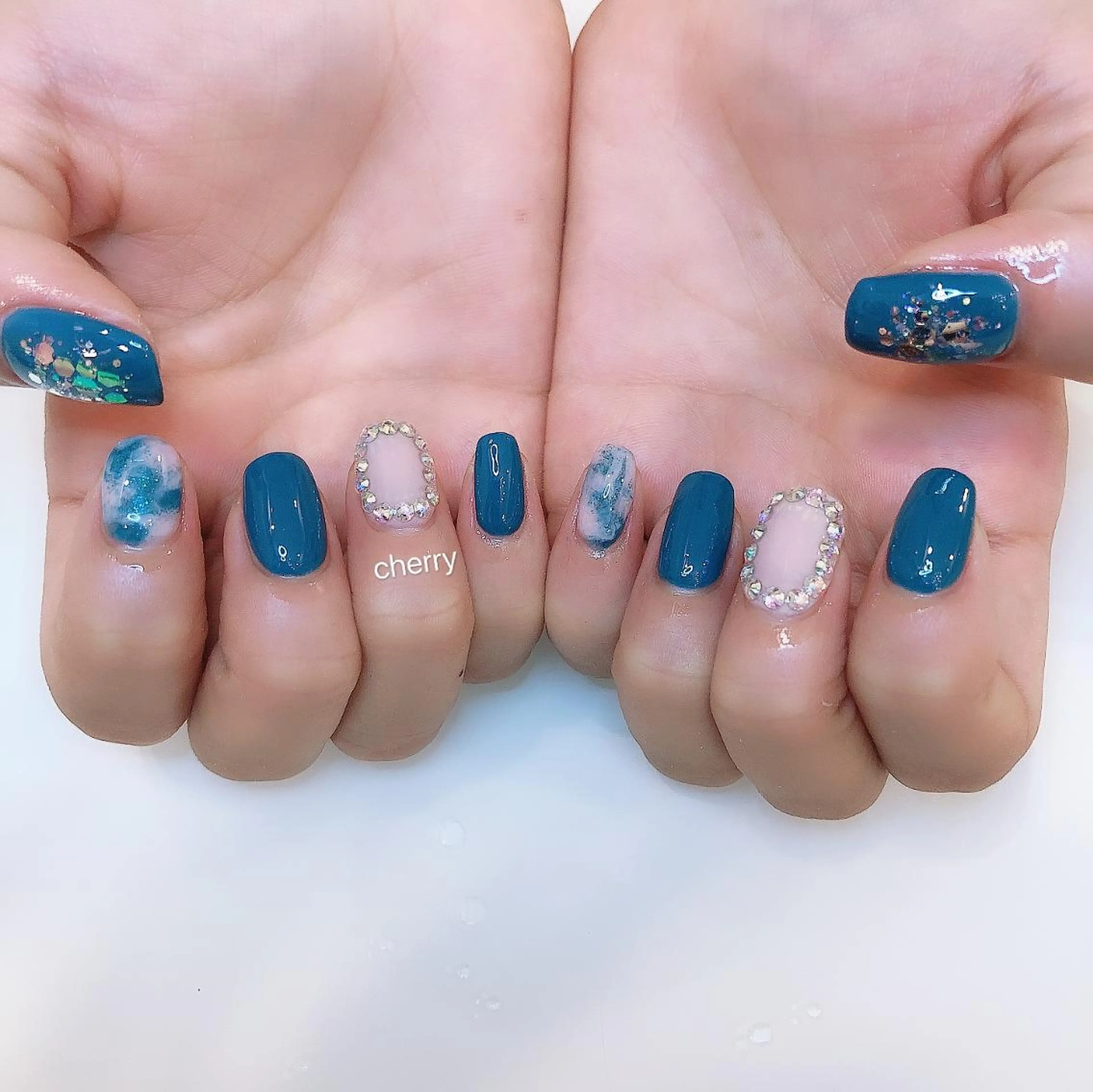 ネイル ジェルネイル SAKURA 🍒のネイルデザイン