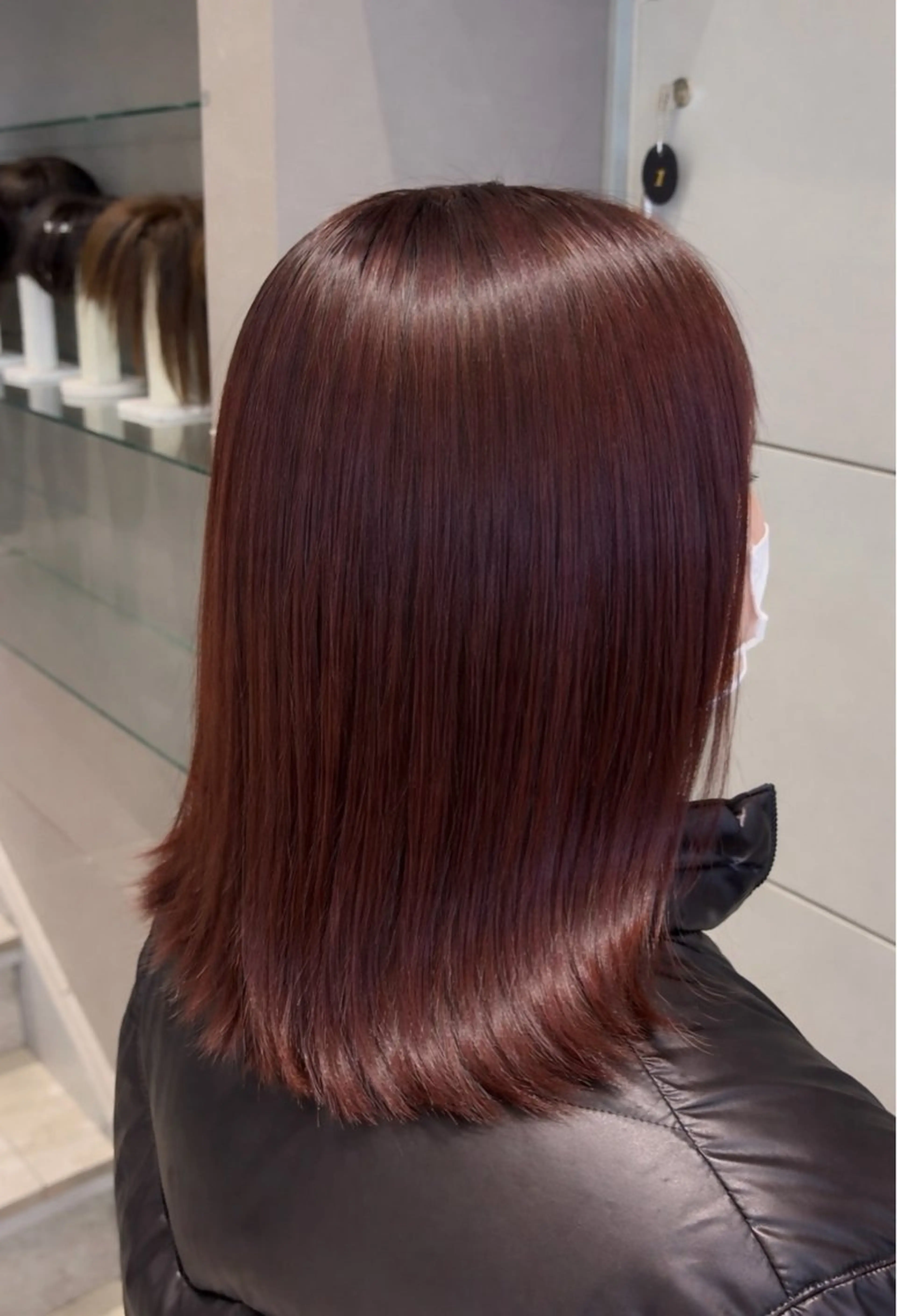 ミディアム ヘアアレンジ earth銀座 青山🩵のヘアスタイル