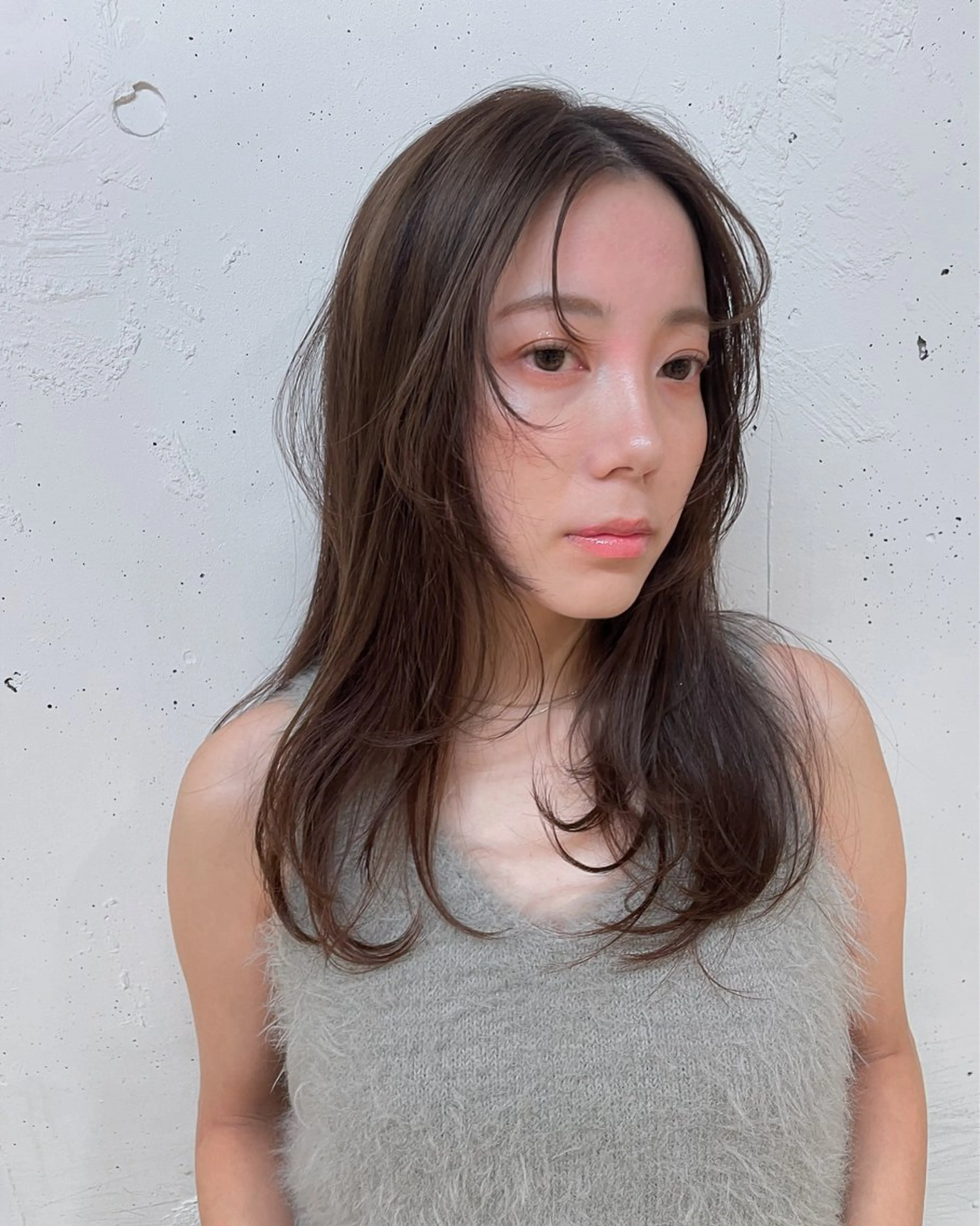 セミロング カラー ヘアアレンジ 髪質改善/縮毛/新宿 🫧SUZUKA🫧のヘアスタイル