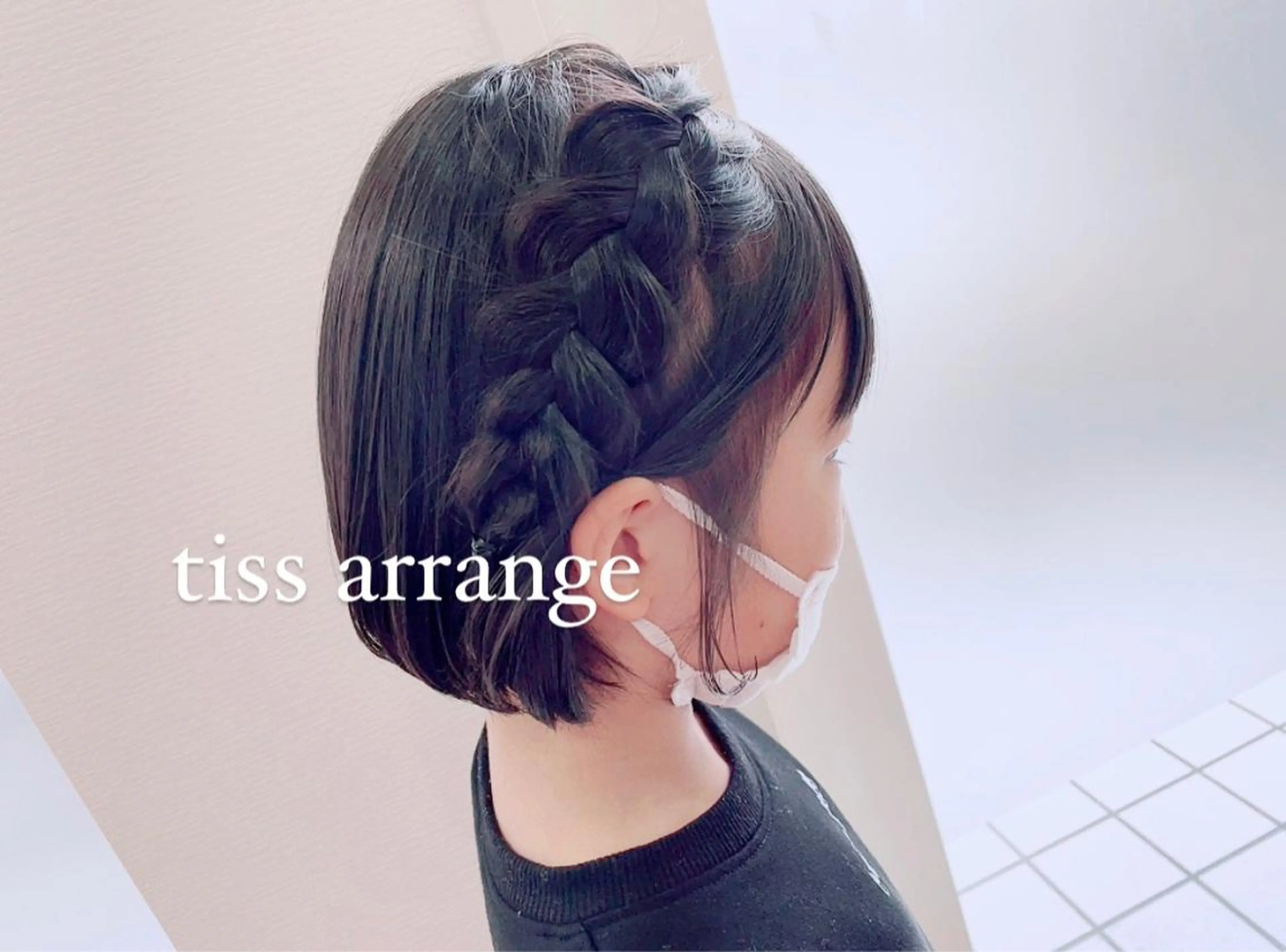 ショート ヘアアレンジ ヘアセット loop hair所属・kohatsu こはっちゃんのネイルデザイン