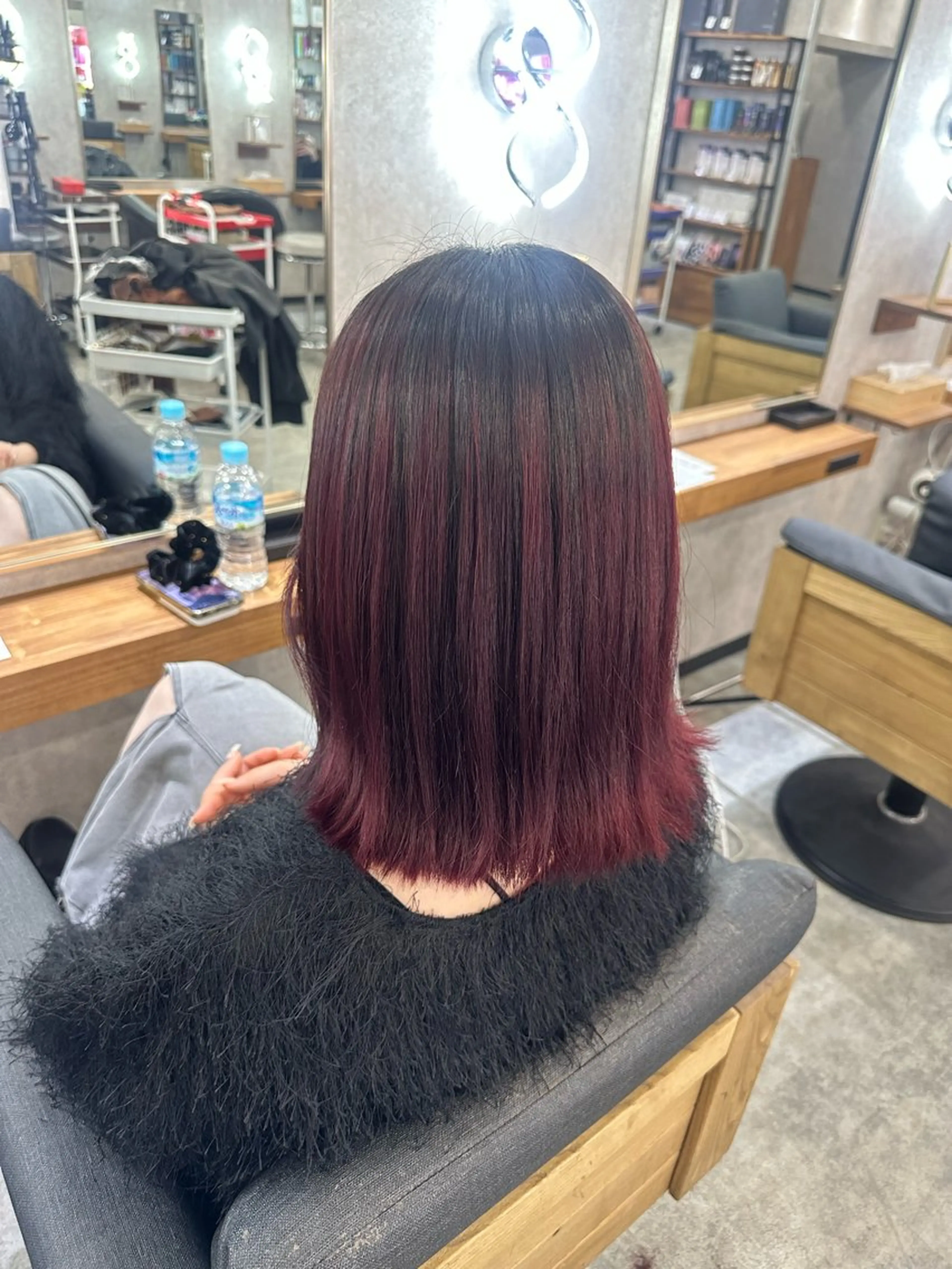 ミディアム MOURI CHISATOのヘアスタイル