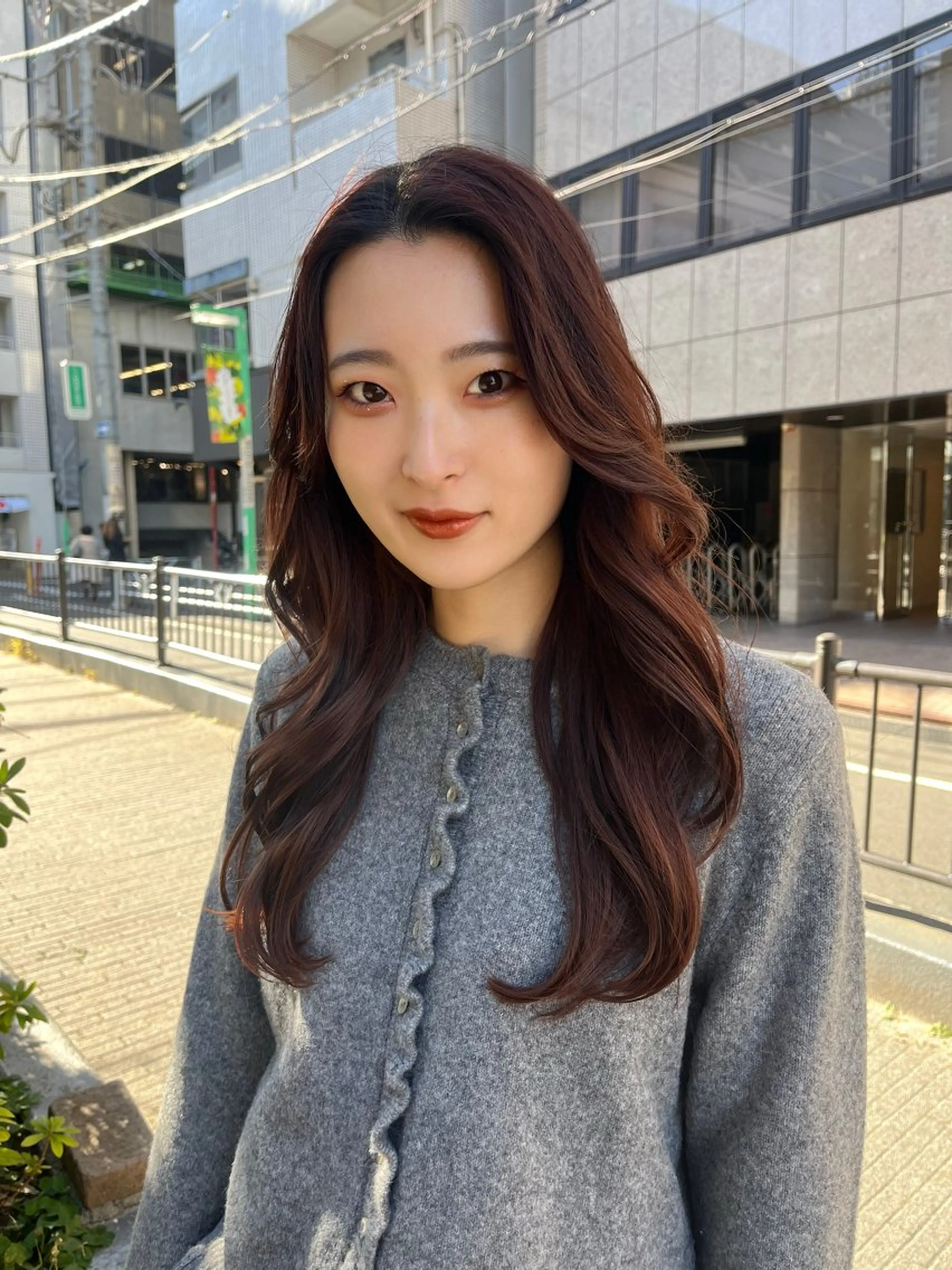 ロング レイヤーカット mikaze ˚✧₊☆*:.｡渋谷のヘアスタイル