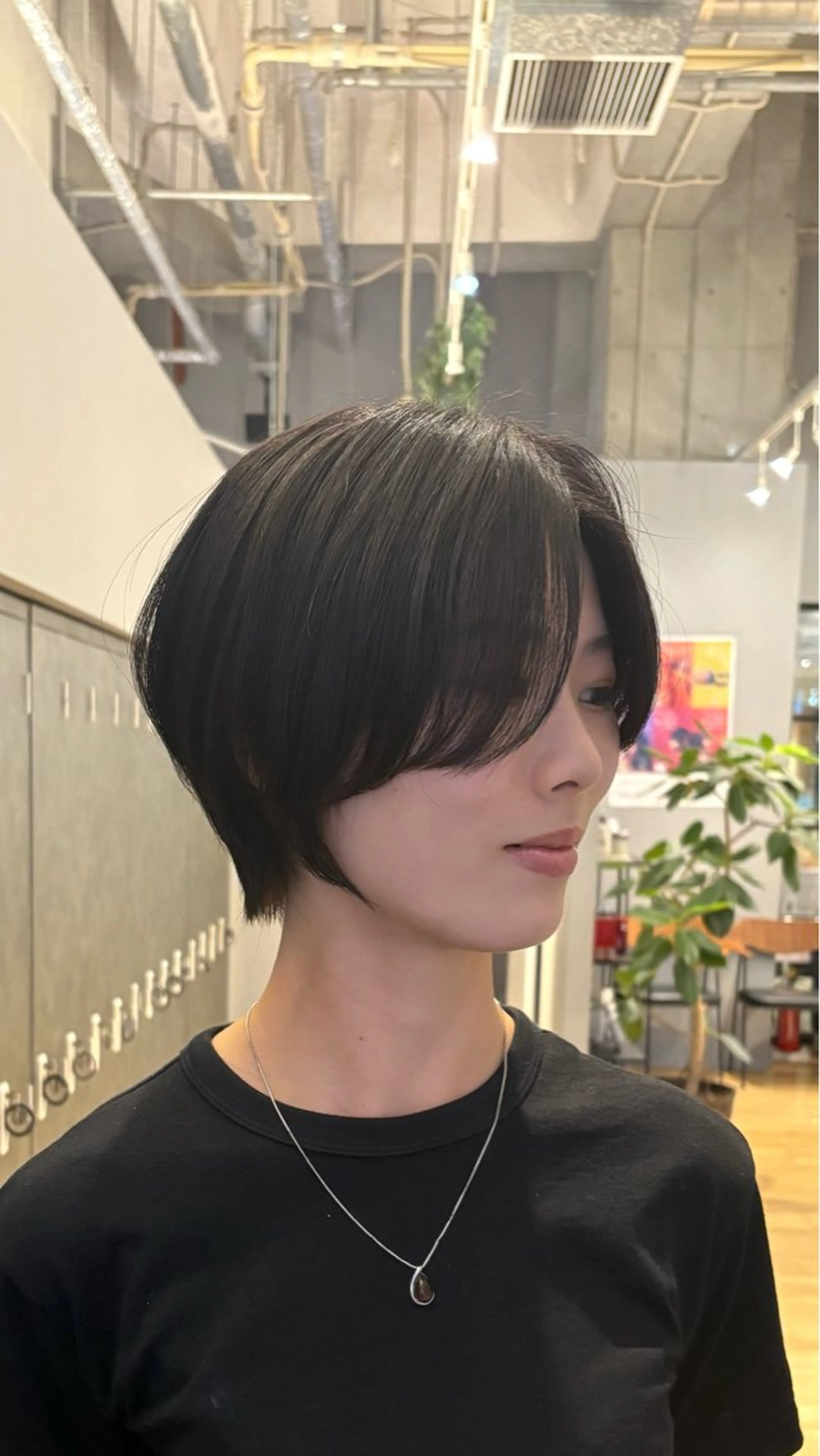ショート GIEN NU茶屋町+所属・荒金 昴のヘアスタイル