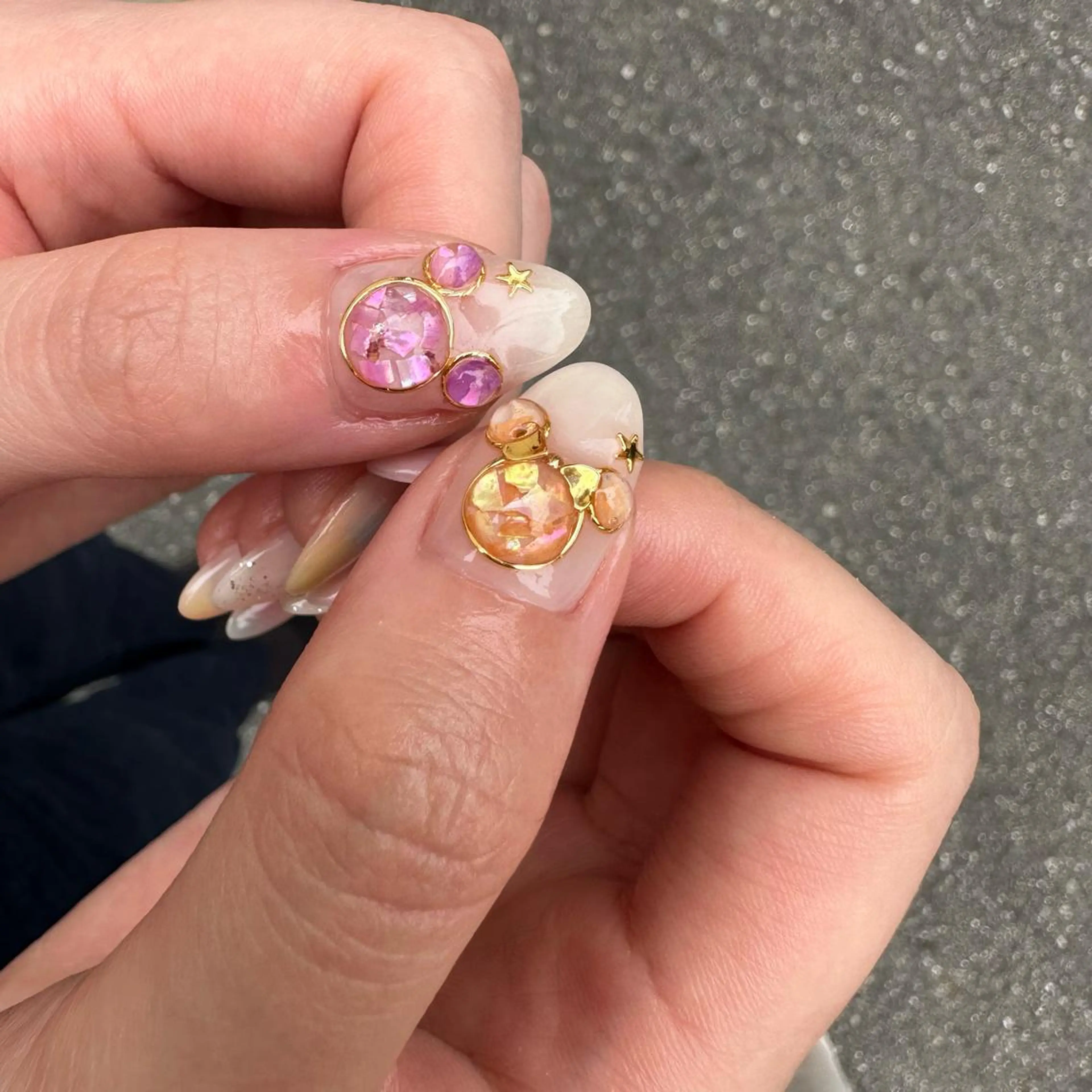 ロング カラー ヘアアレンジ キッズ ネイル マツエク・マツパ アイブロウ 福田 加奈のネイルデザイン