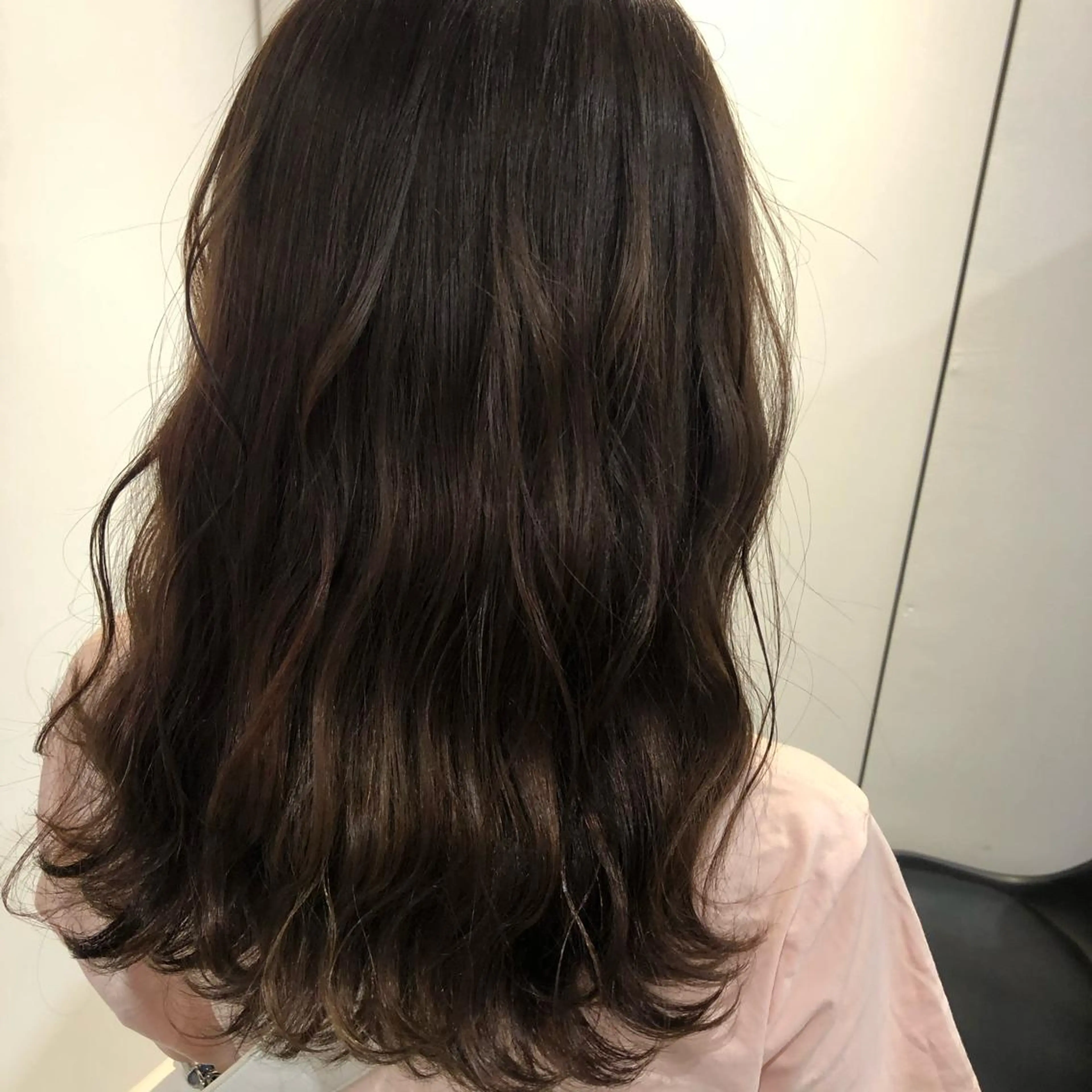 セミロング ヘアアレンジ HAIR SALON M Fe's所属・透明感カラー/レイヤ ー/小谷野真緒のヘアスタイル