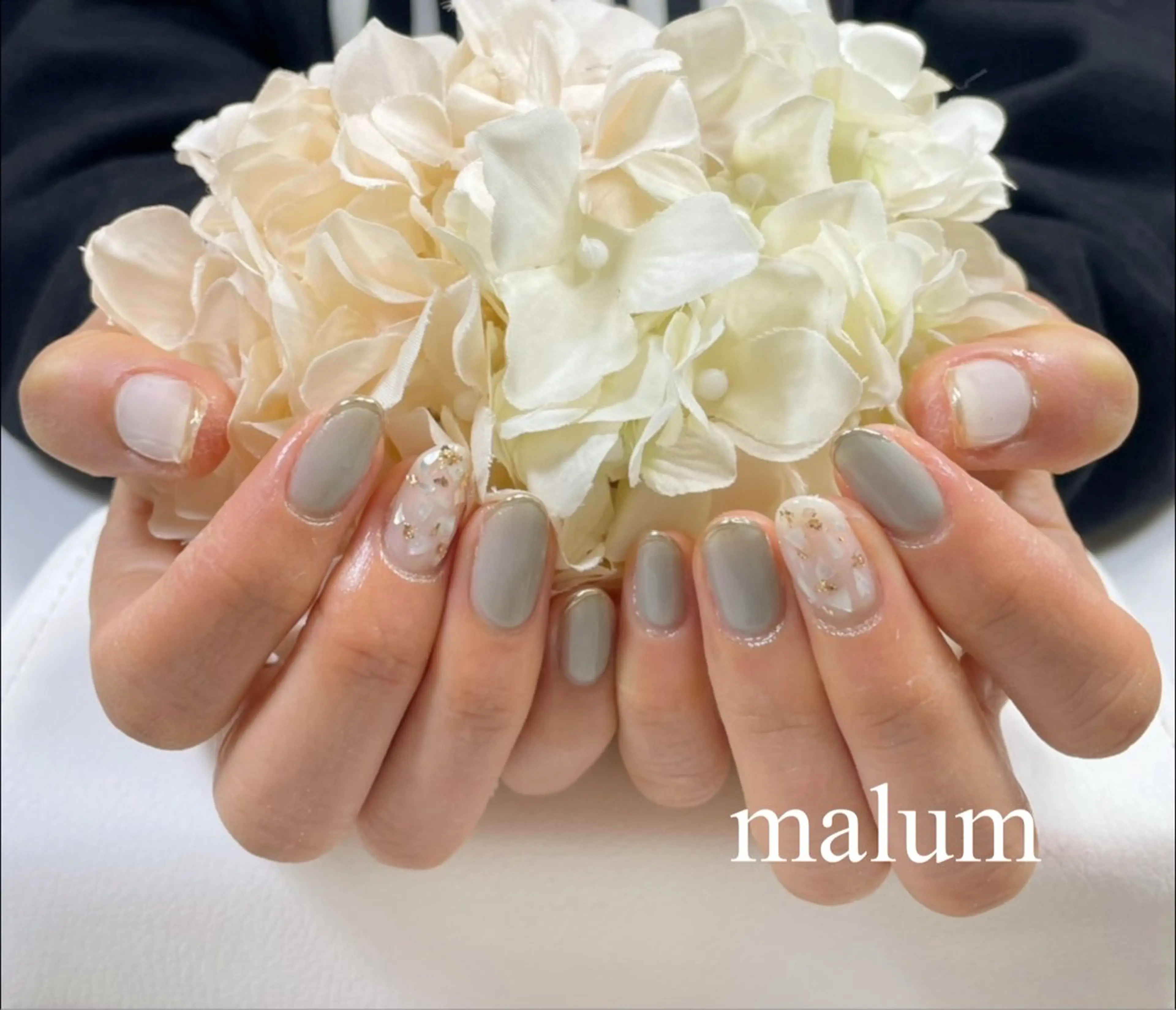 ネイル ハンドネイル malum nailのネイルデザイン