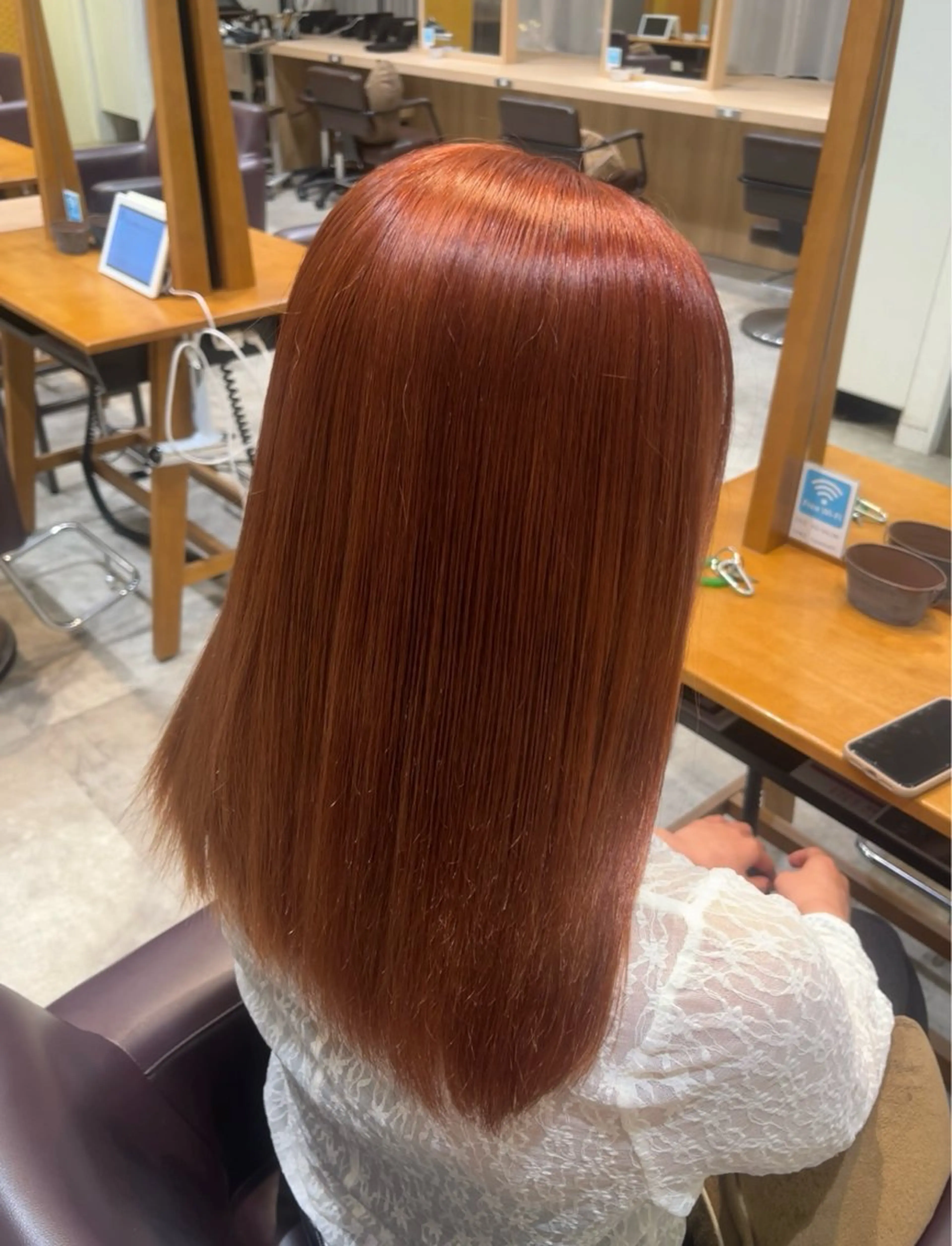 ダブルカラー（ブリーチなし）＋高保湿トリートメント🍒の写真