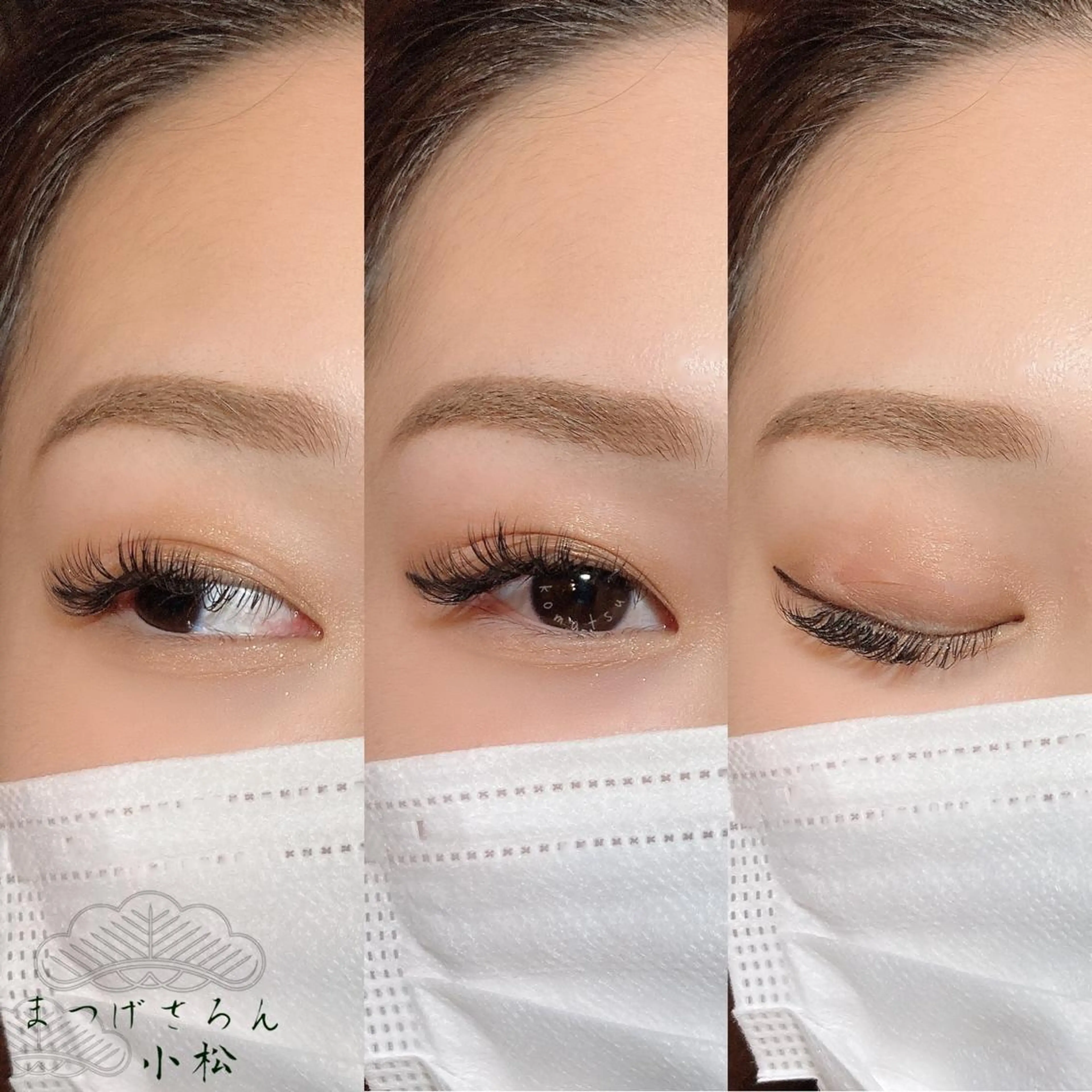 マツエクつけ放題オフなし(フラットラッシュ)の写真