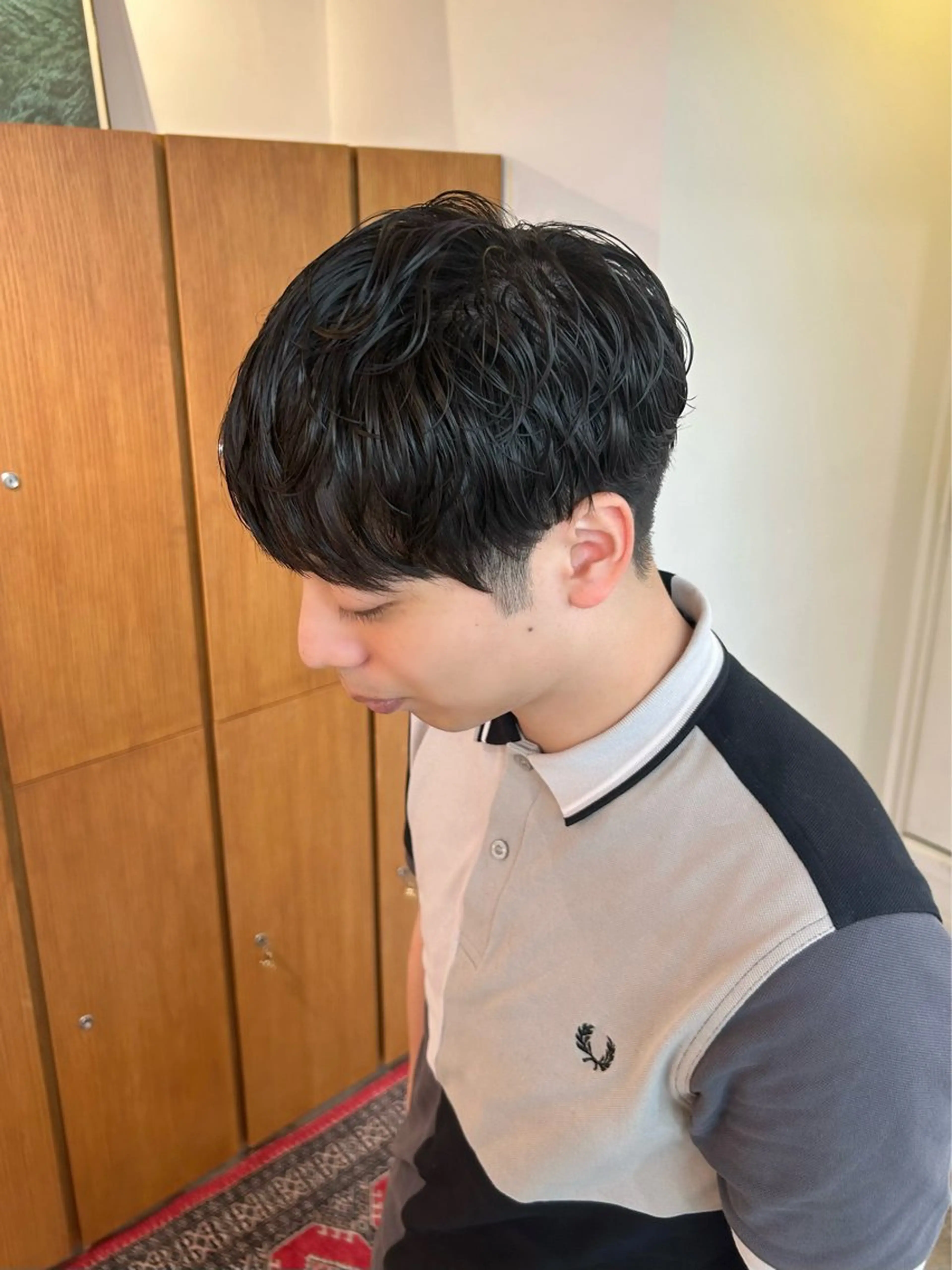 ショート パーマ メンズ ENIEN MAKE'S 立川所属・綾/ベージュカラー /パーマ🩰のヘアスタイル