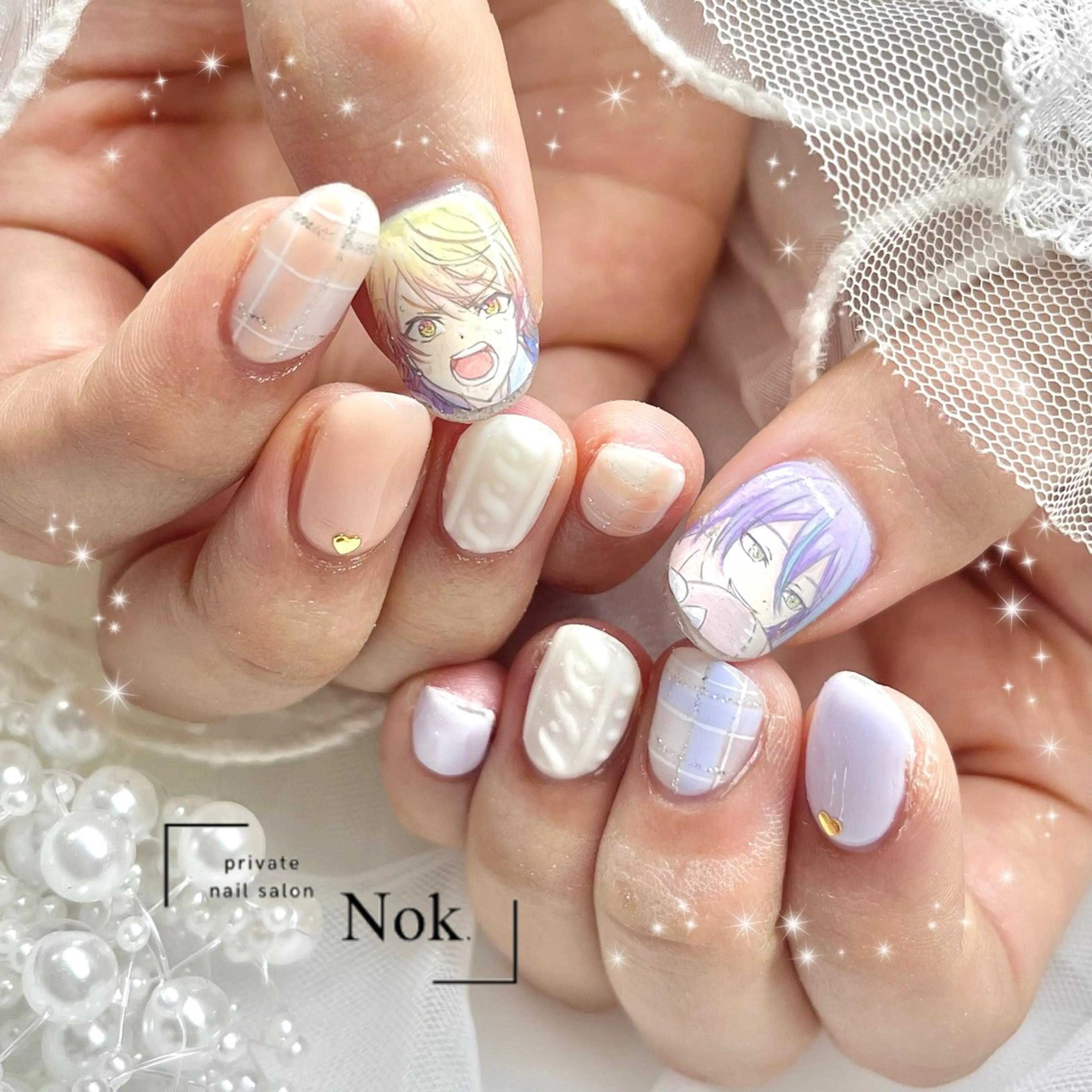 ネイル ハンドネイル 池袋痛ネイル Nok. 渡辺のネイルデザイン