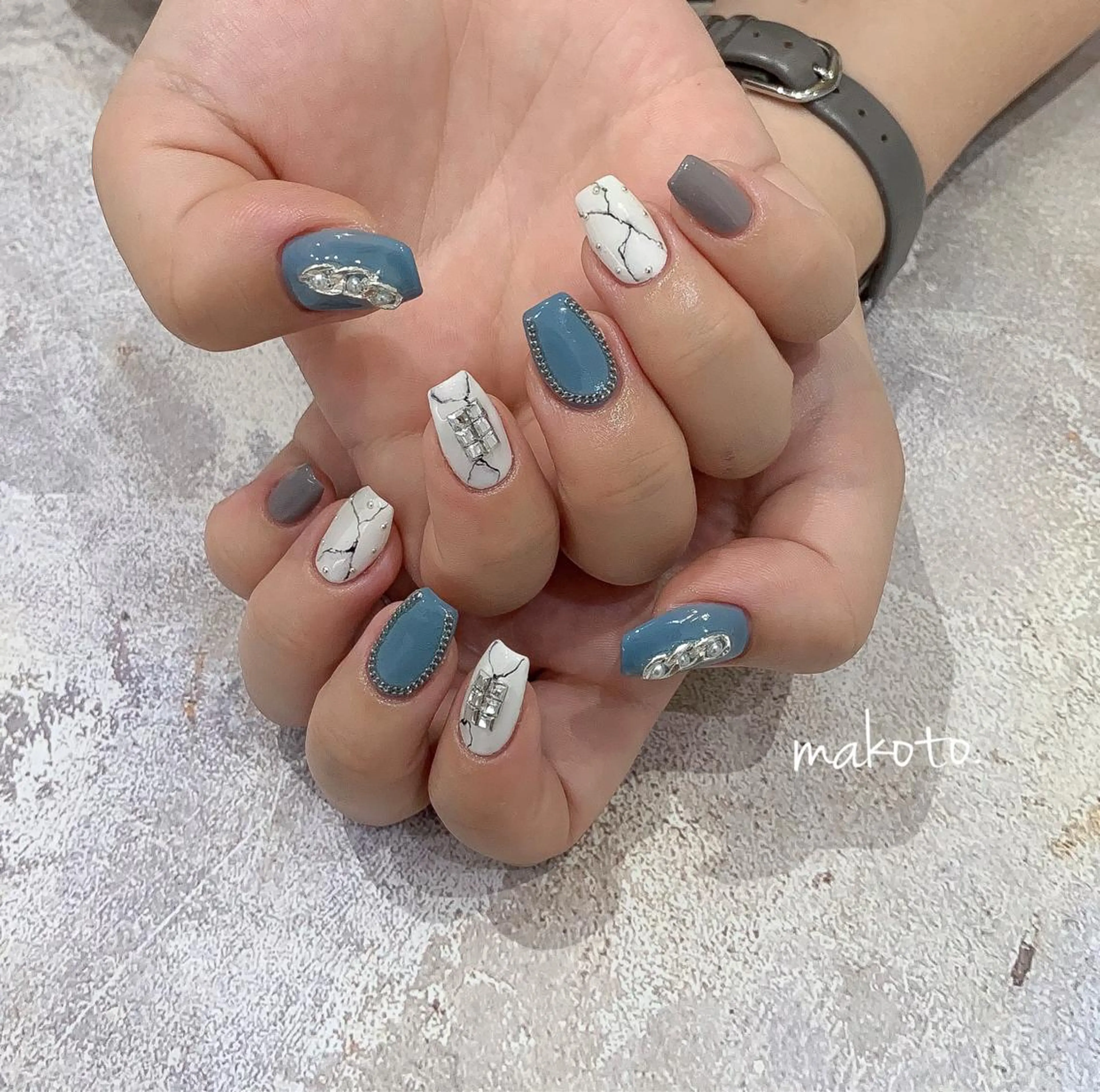 ネイル 夏ネイル salon de Chéli所属・salon de Cheliのネイルデザイン