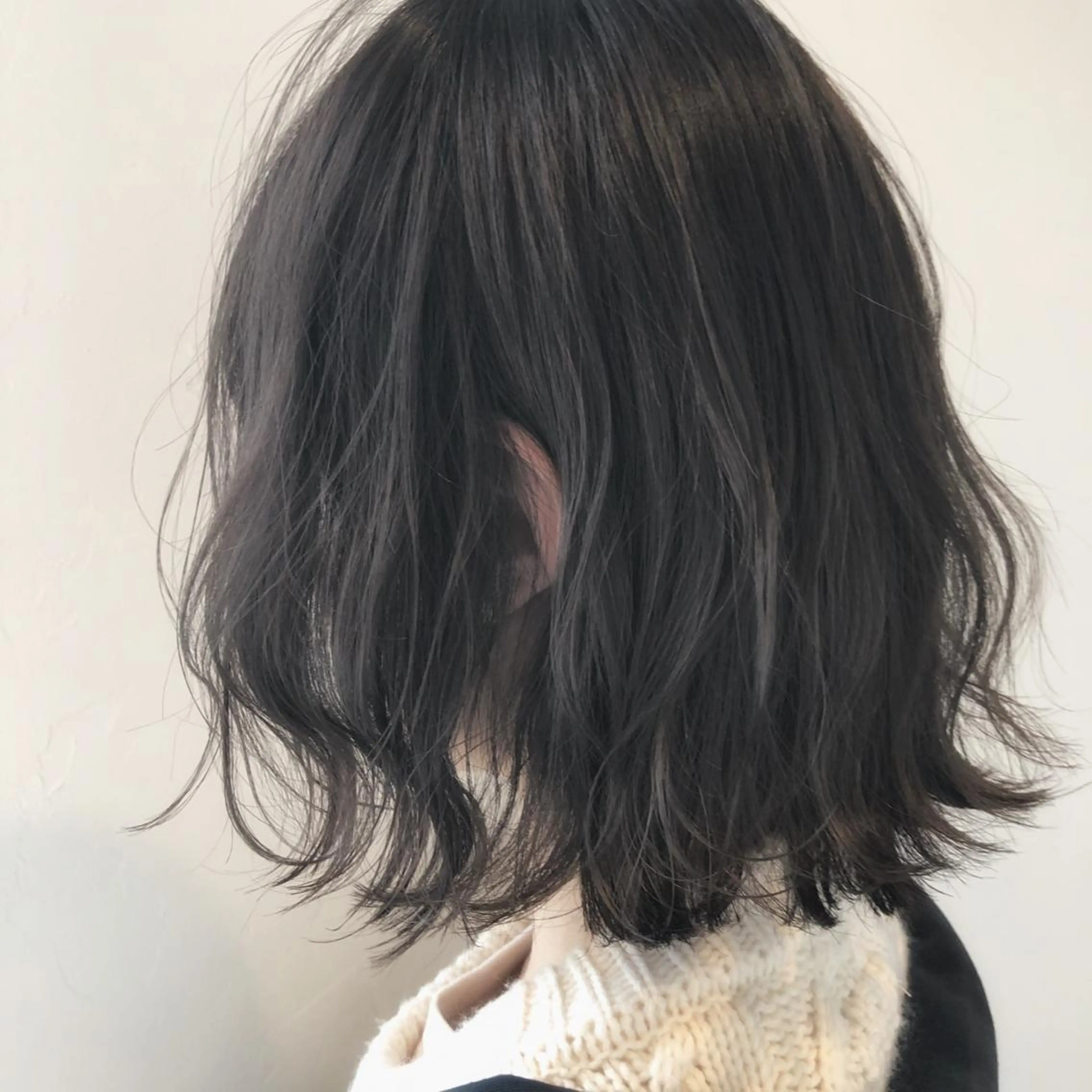 ミディアム カラー カット ヘアカラー トリートメント ベージュカラー/新潟 カラー特化/落合優吾のヘアスタイル