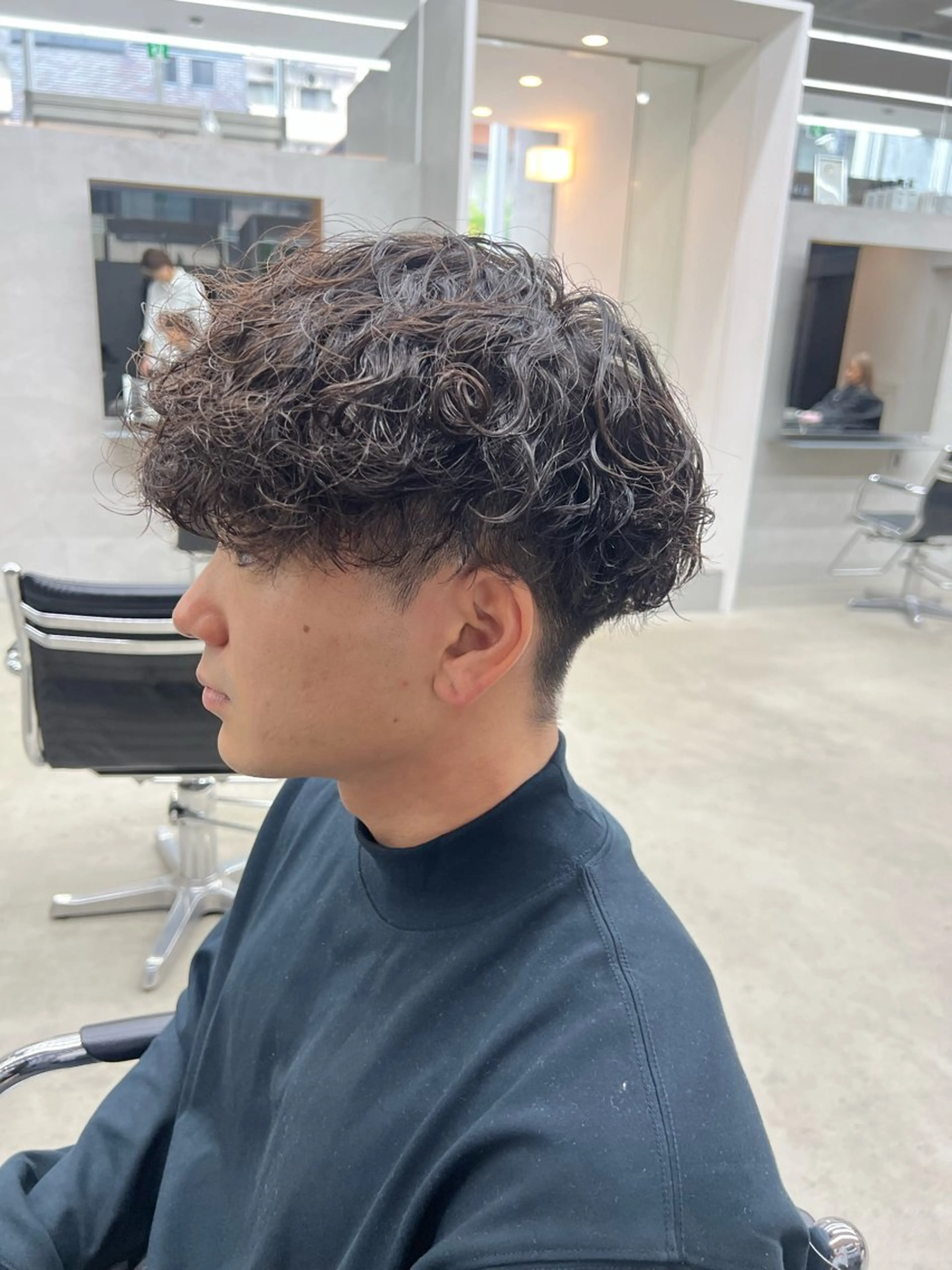 パーマ メンズ メンズパーマ カット パーマ 吉沢遣人/レイヤー 艶カラー/パーマのヘアスタイル