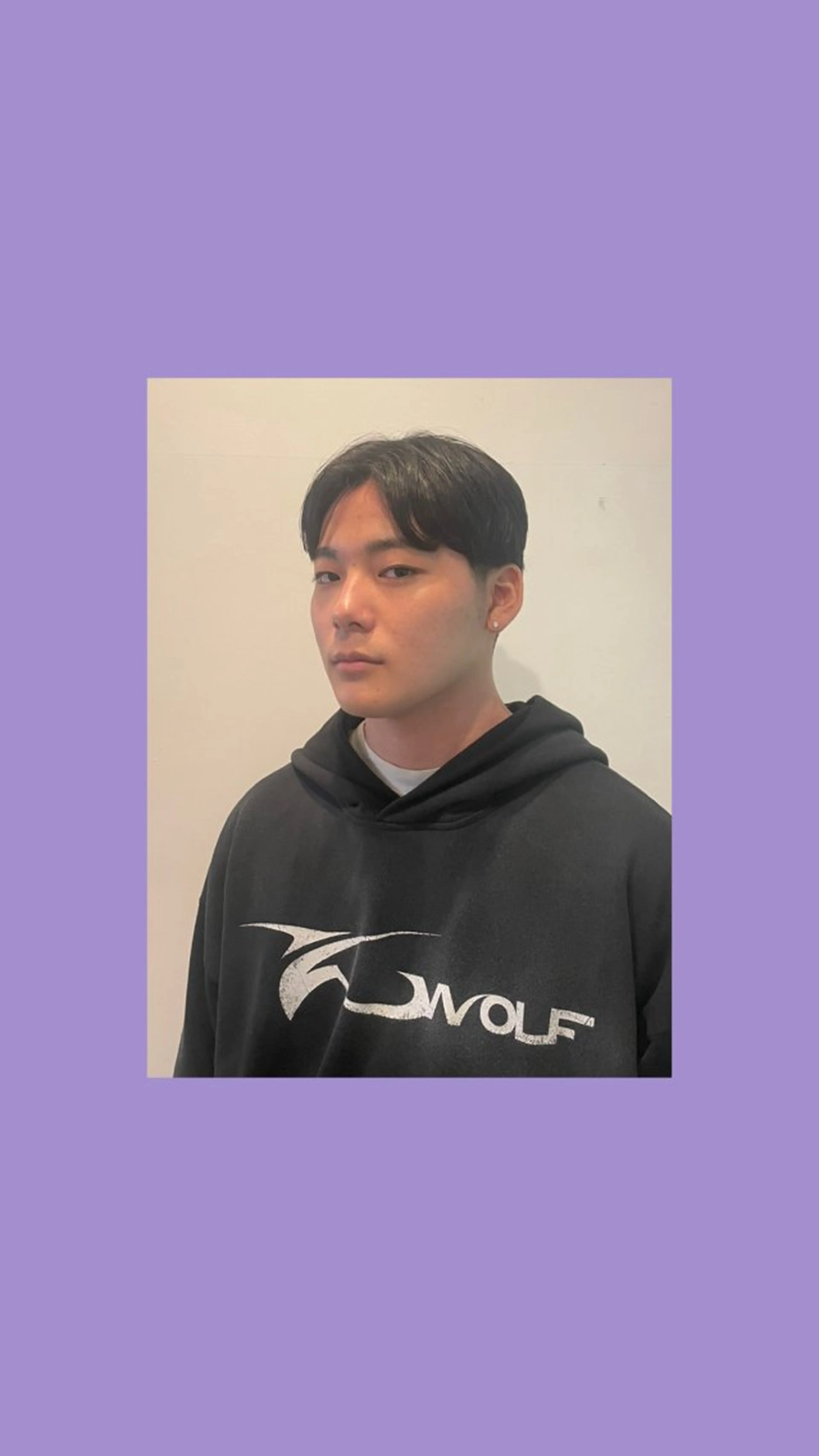 ショート メンズ センターパート Guru's Cut & Stand所属・ナルケ トモヤのヘアスタイル