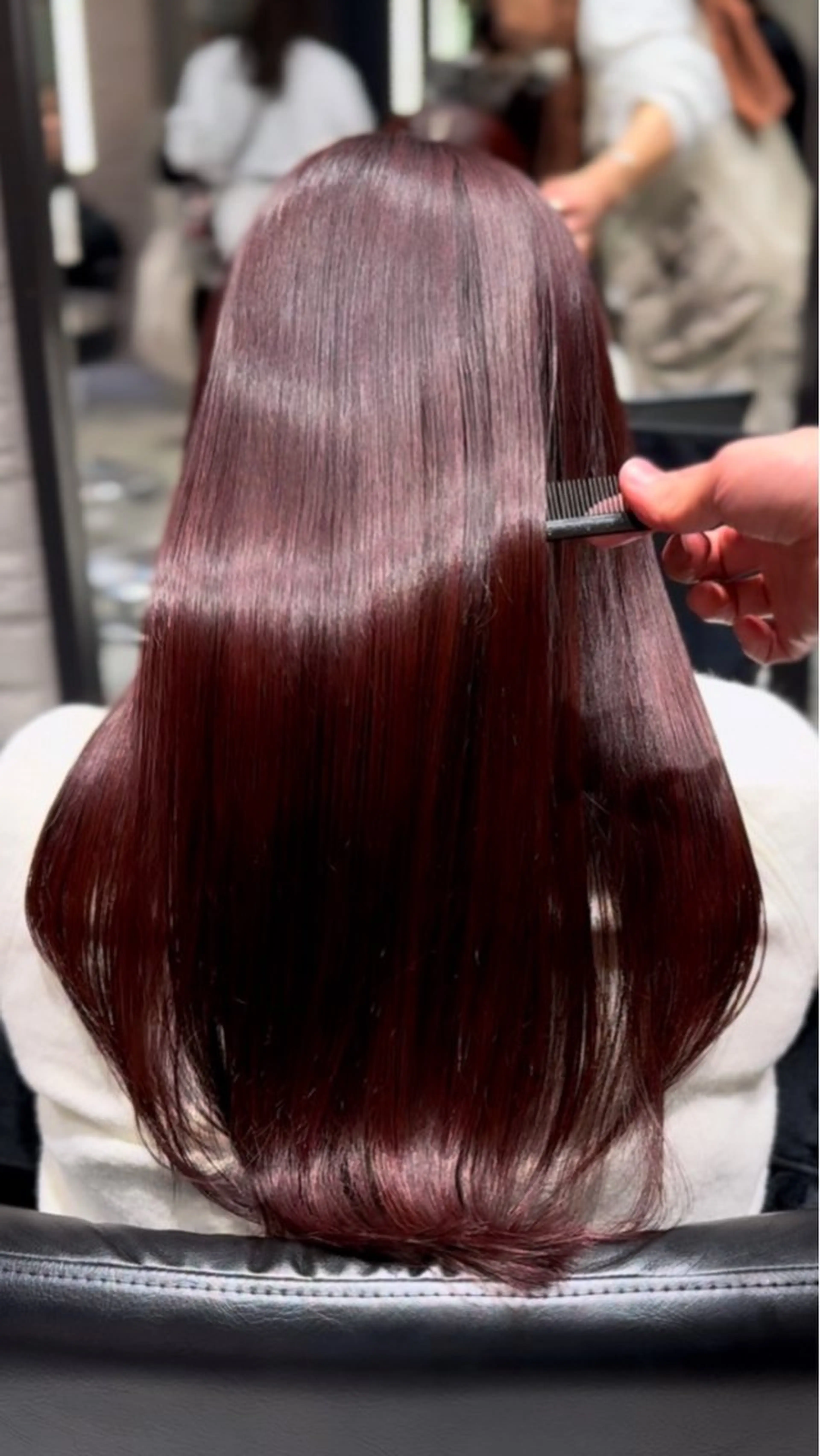 【リピーター様2回目限定👀】カット＋艶カラー＋髪質改善ULTOWA Treatment🌙の写真