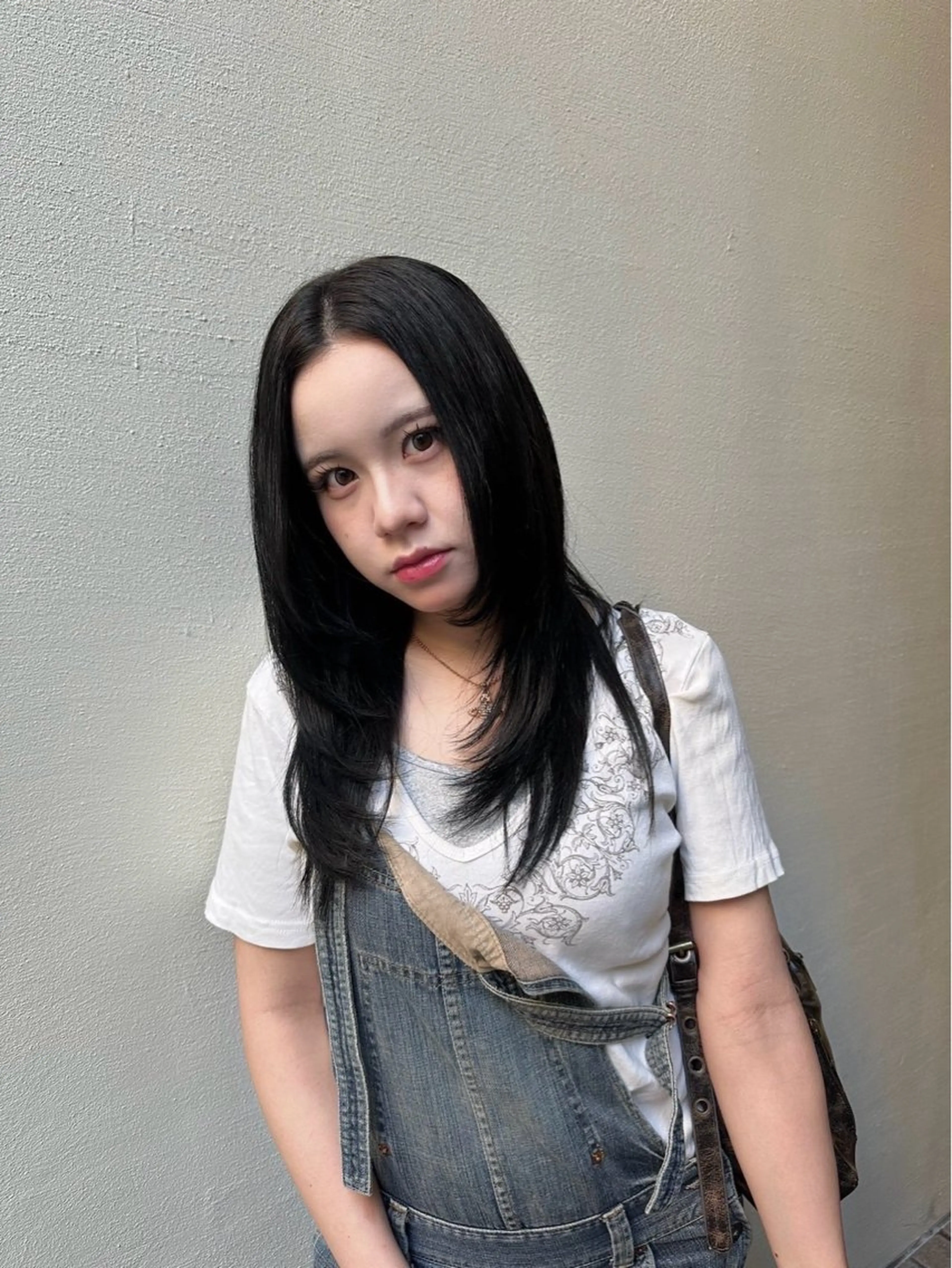 ロング カラー ヘアカラー トリートメント aoi / 透明感カラーのヘアスタイル