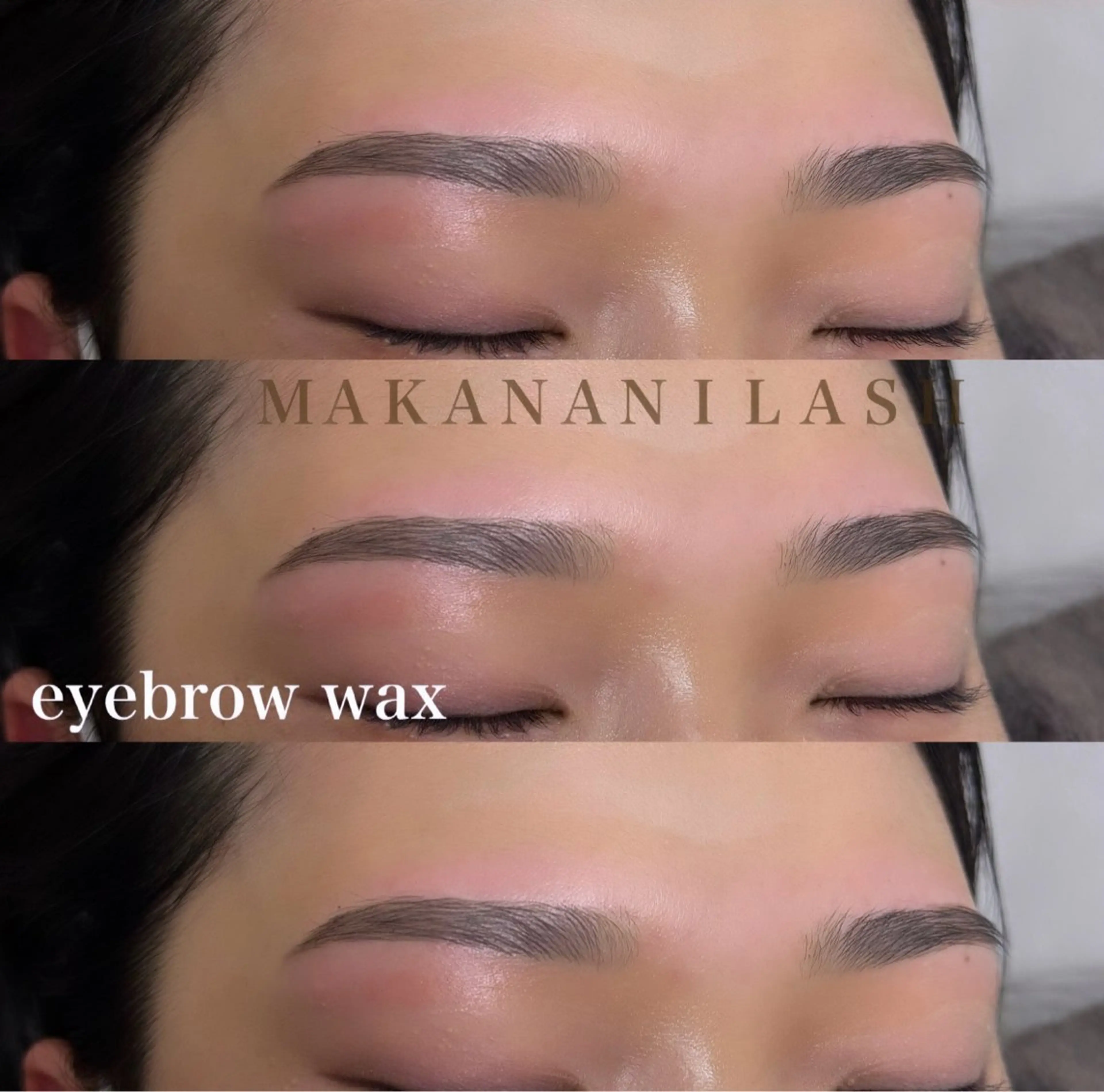 アイブロウ ワックス脱毛 ヤマグチ リンのマツエク・マツパデザイン