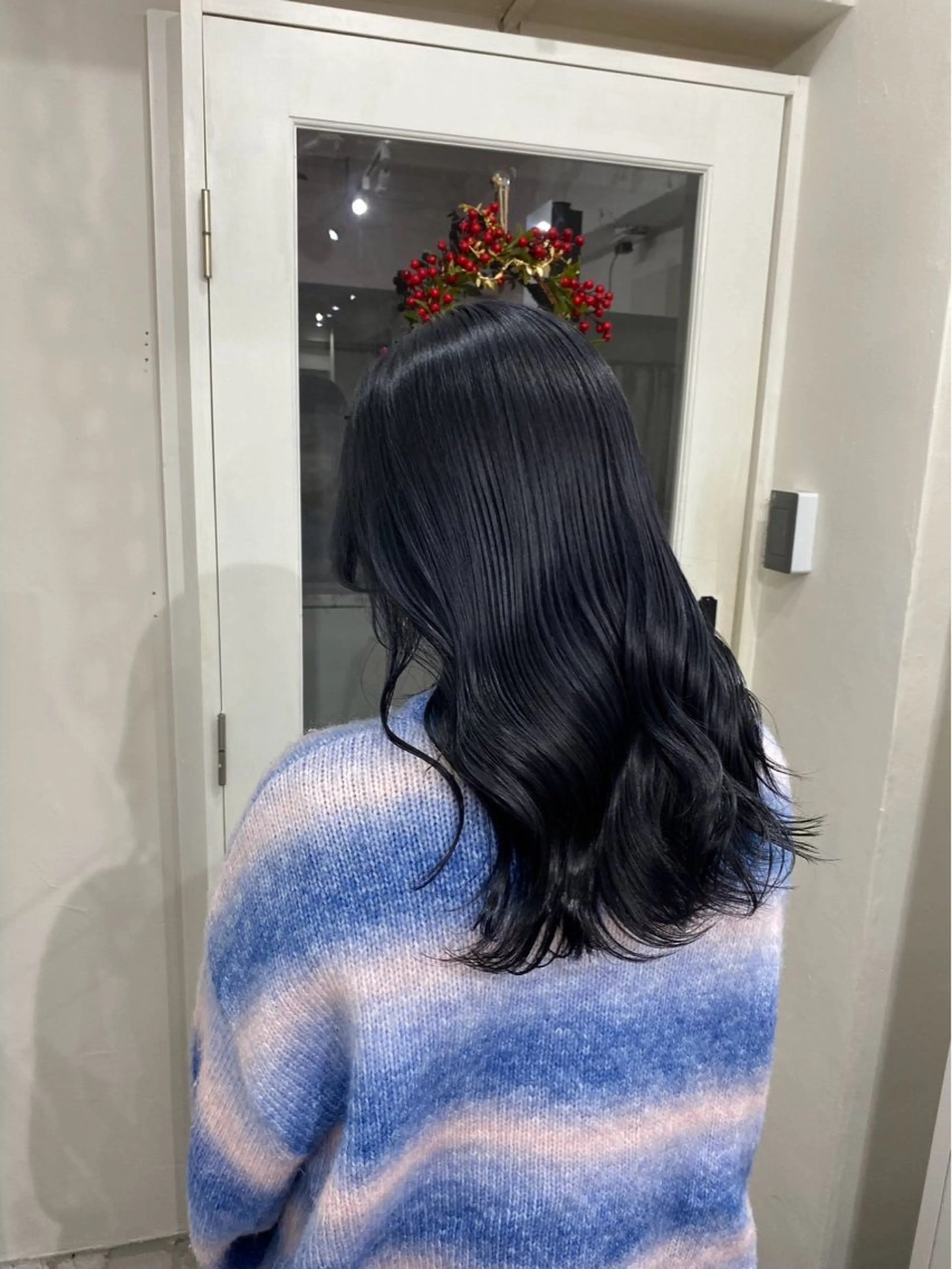 ロング カラー 抜け感/ワンカラー/ 明大前/桑田のヘアスタイル