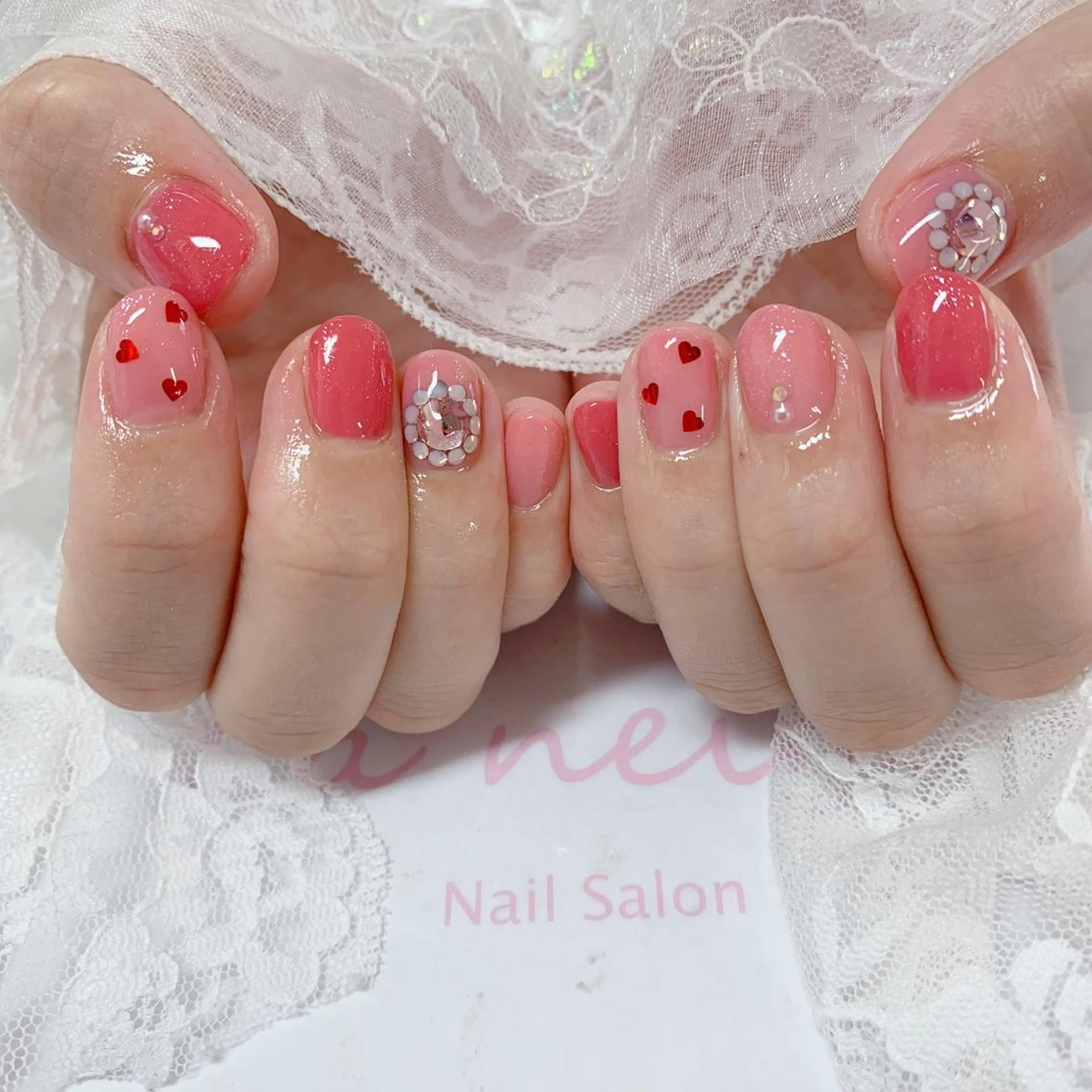 ネイル La neige* yuki 🥯🍑のネイルデザイン