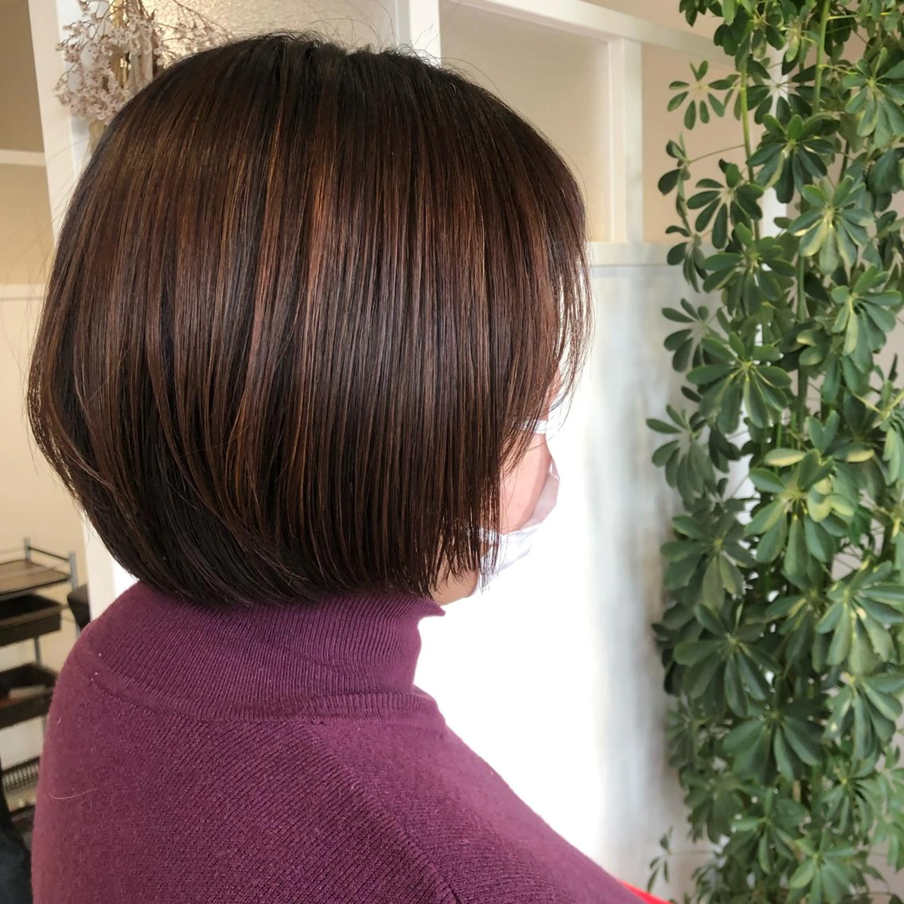 ショート ボブ ショートヘア 堀越 エリのヘアスタイル