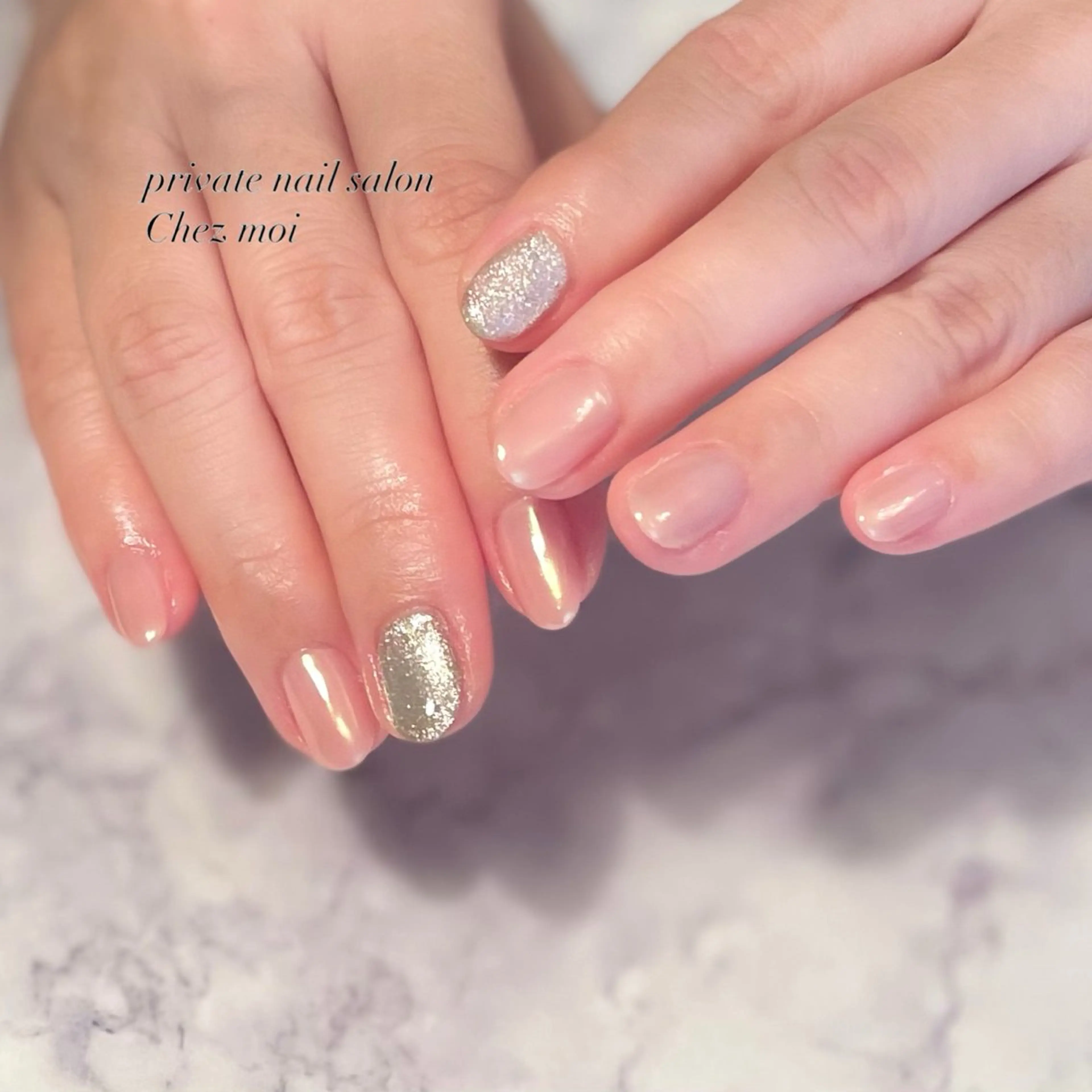 ネイル オーロラネイル KOMINE TOMOKOのネイルデザイン