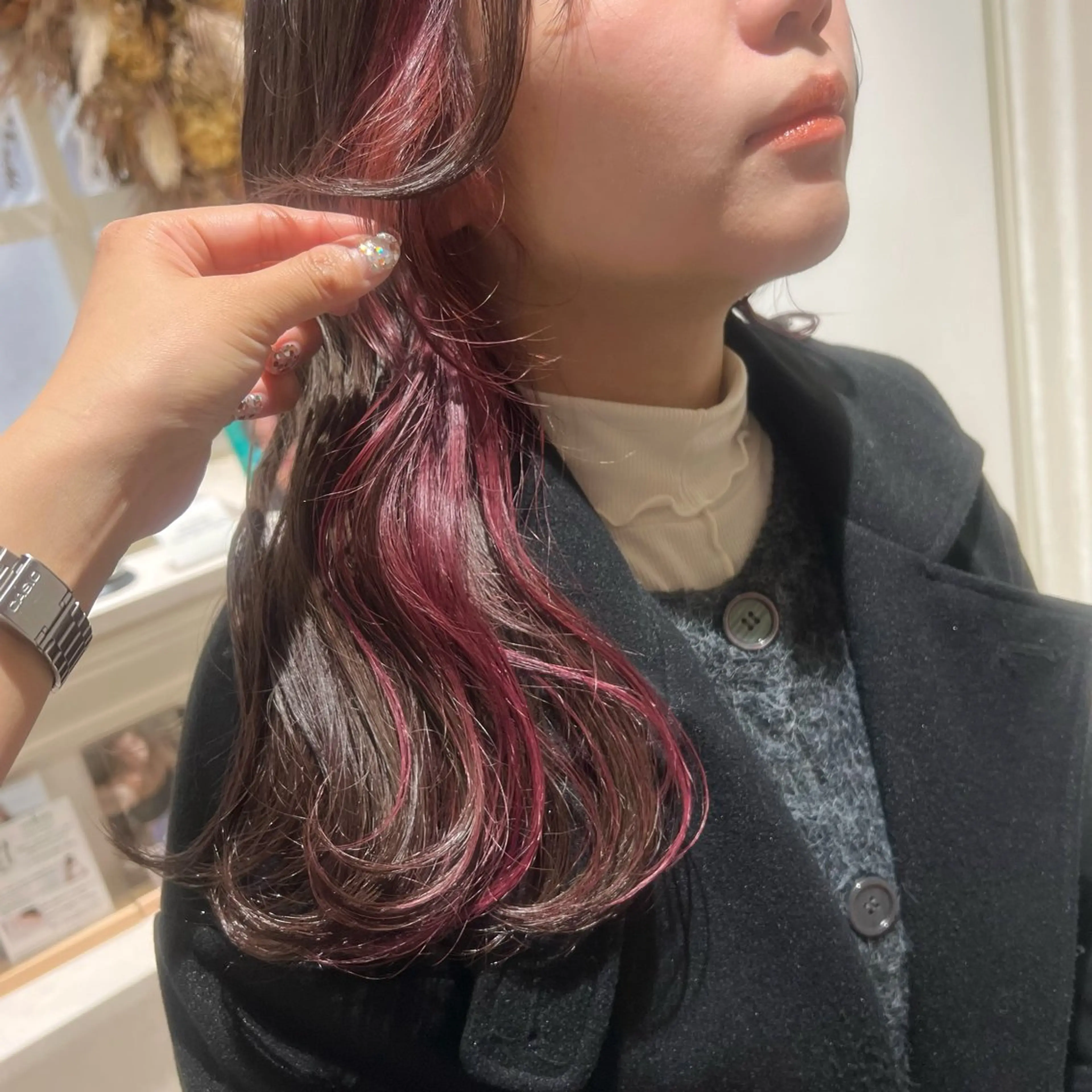 セミロング カラー カット ヘアカラー 【髪質改善】 【美髪矯正】🌻店長のヘアスタイル