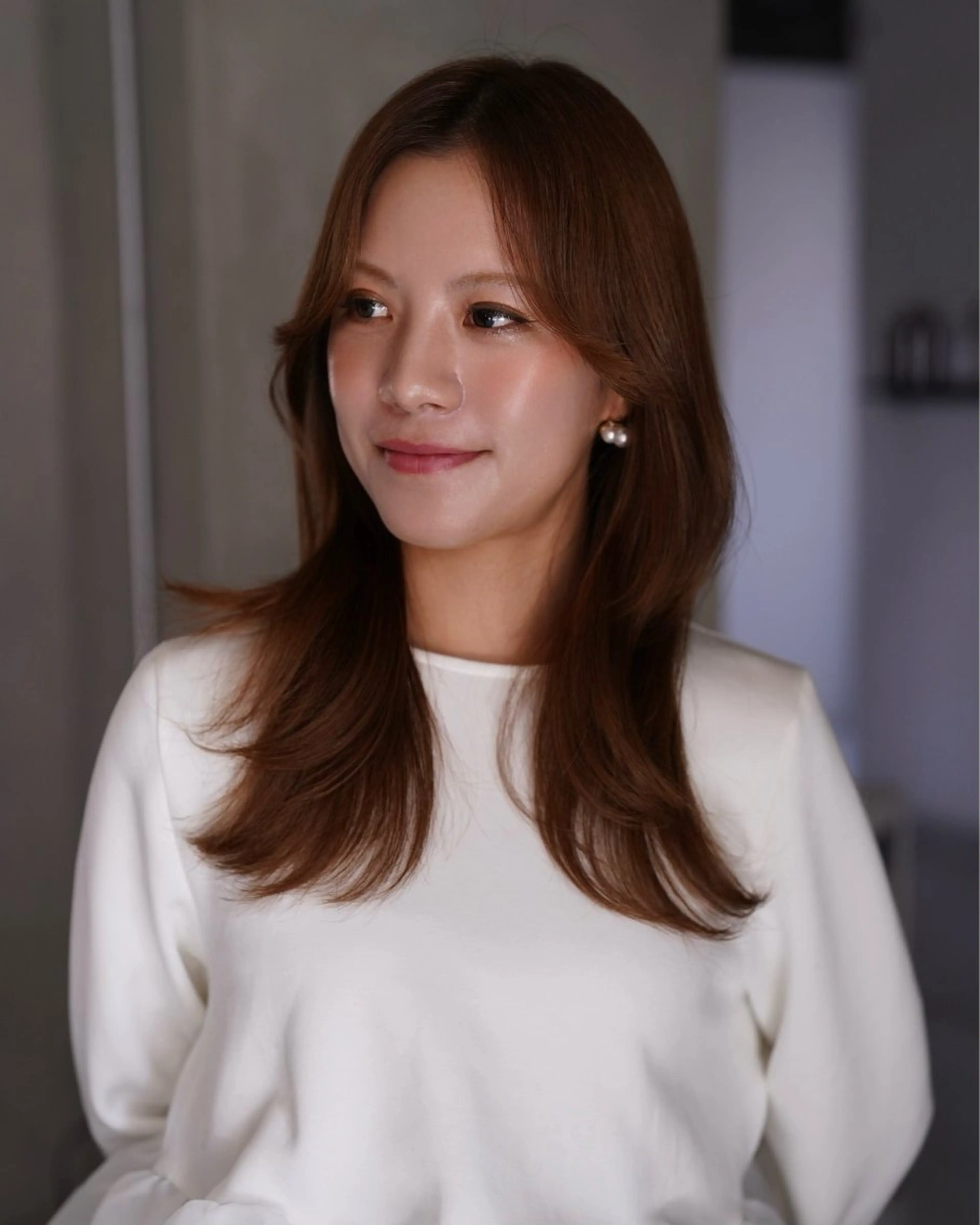 ロング カラー ヘアアレンジ カット 垢抜け透明感カラー 指名No.1shunのヘアスタイル