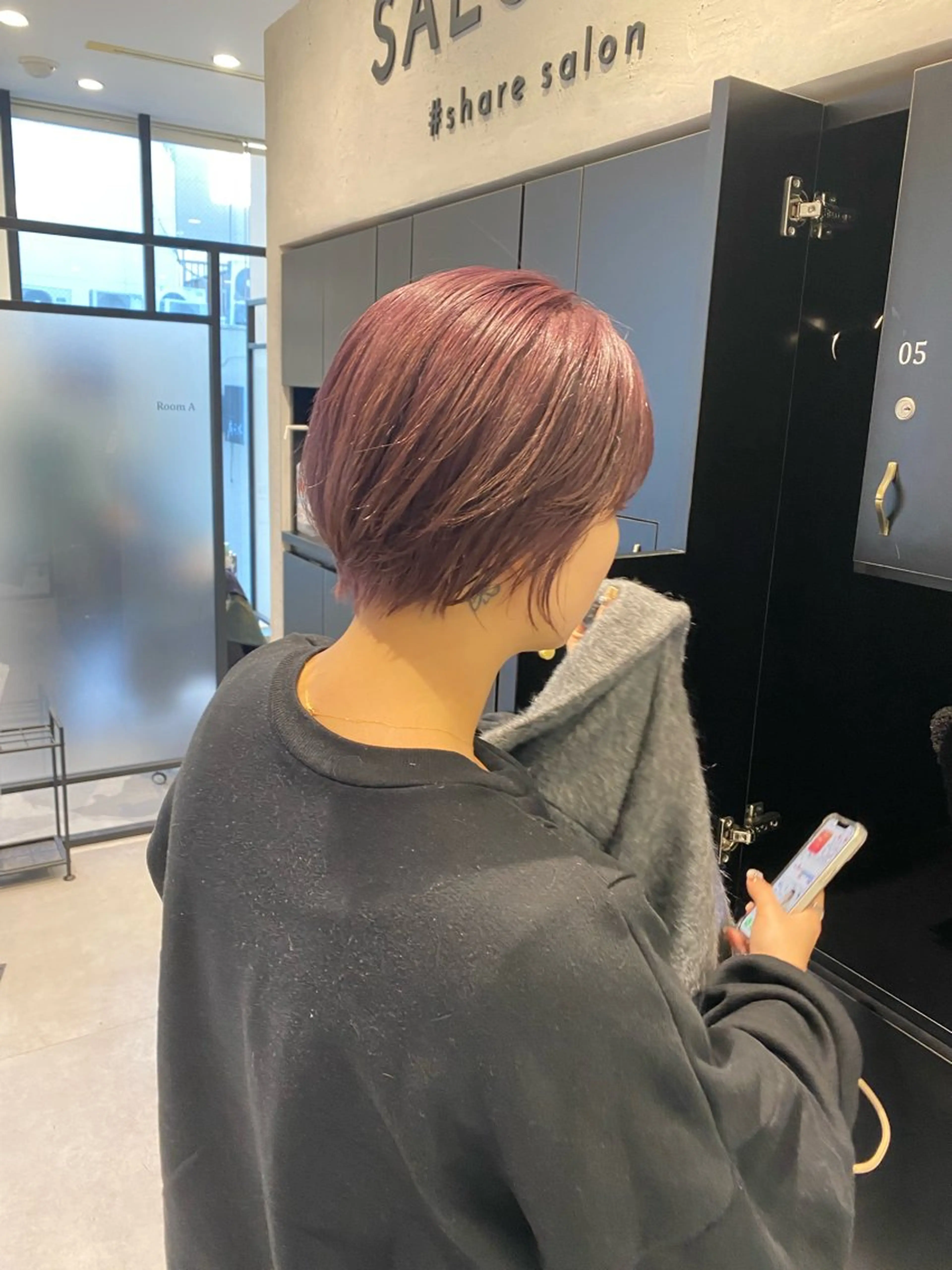 ショート カラー カット ヘアカラー 吉武 茂暉のヘアスタイル
