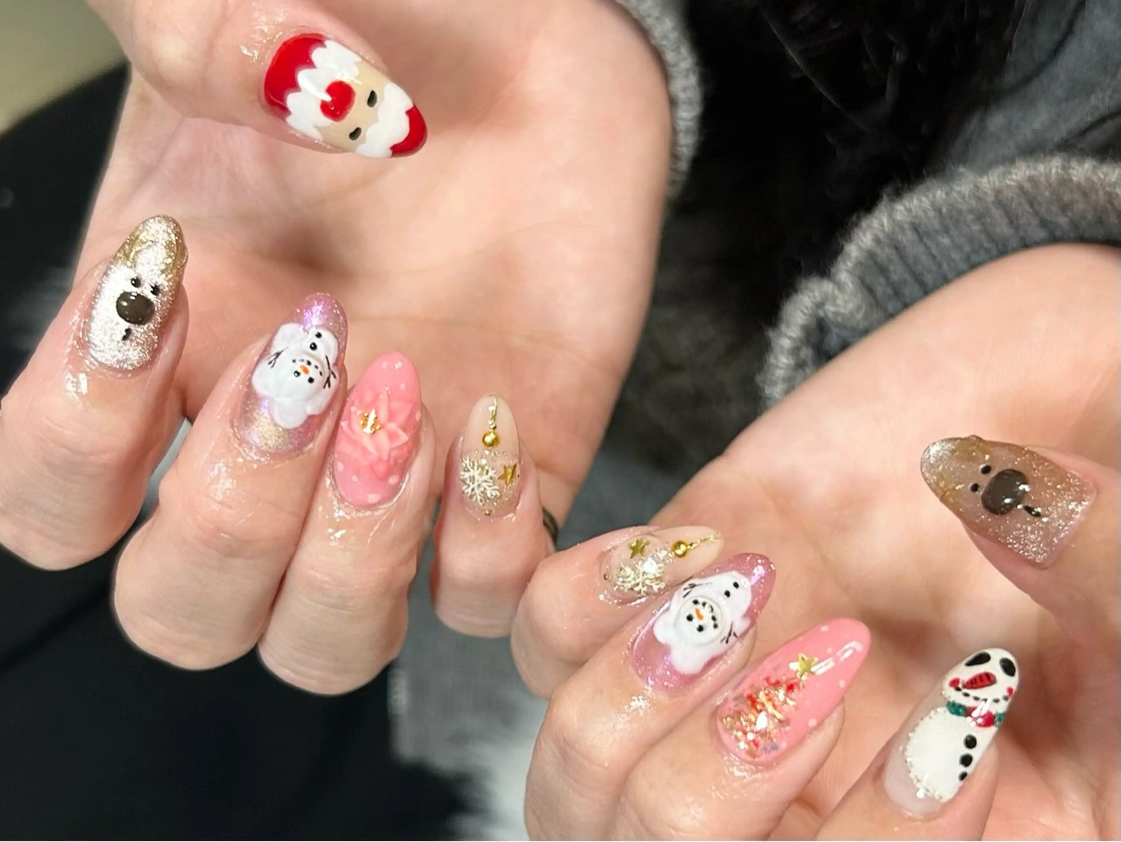 ミディアム ハンドネイル salon miii Kanekoのネイルデザイン