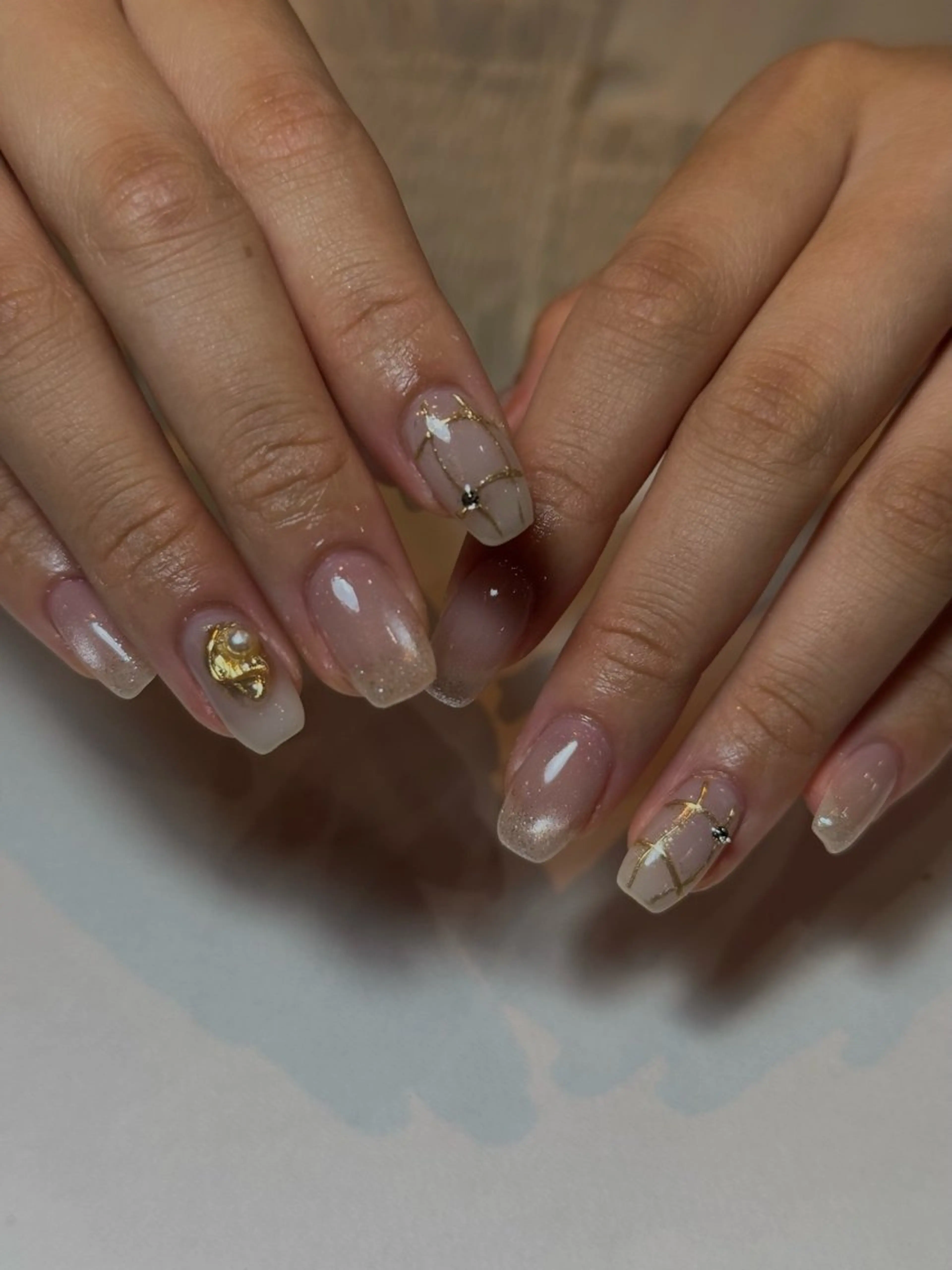 〖 オフなし 〗  design90 　ニュアンスネイル/大宮ネイルの写真