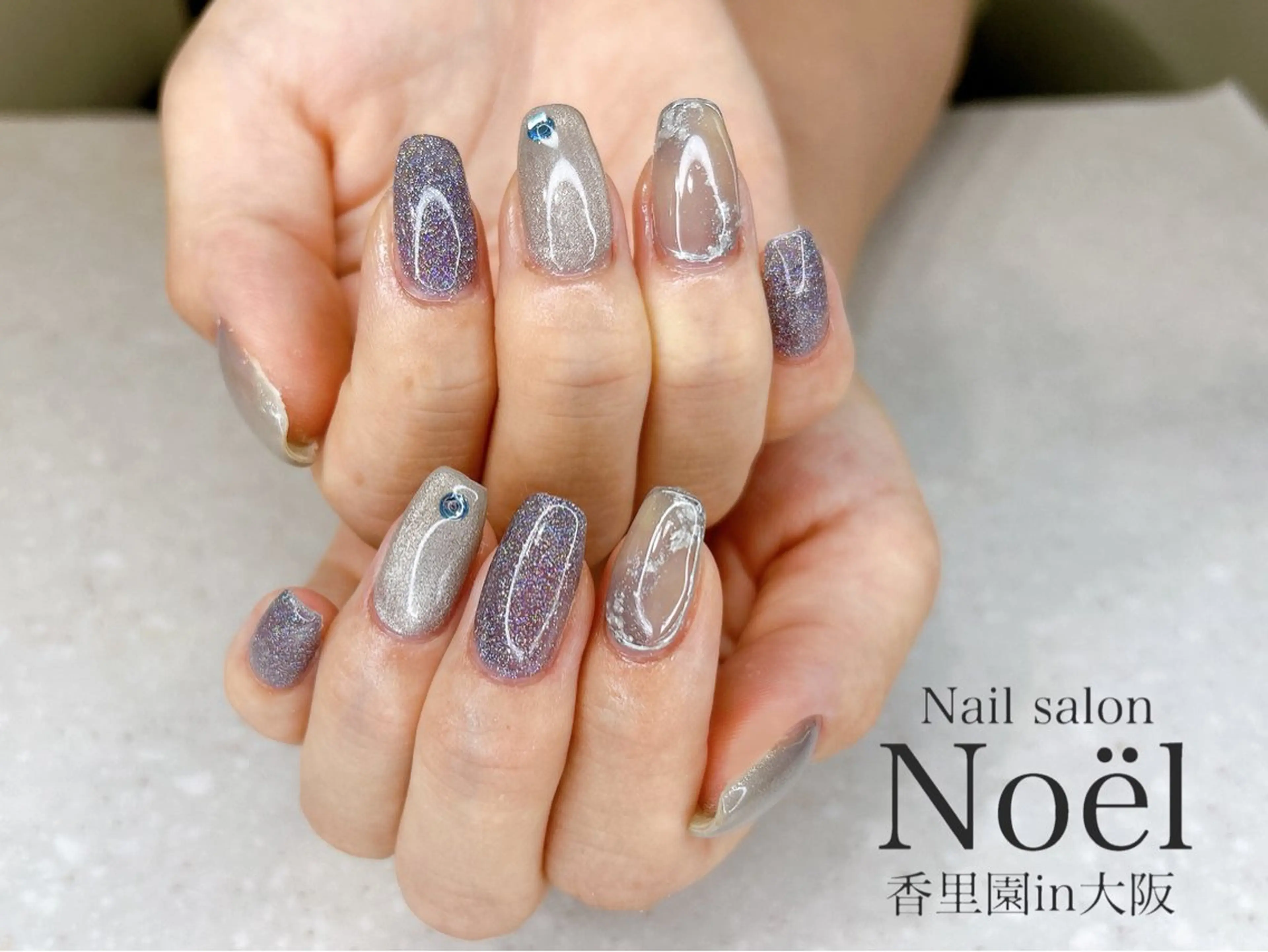 ネイル ハンドネイル Nailsalon  &Noel所属・もも 🍑のネイルデザイン