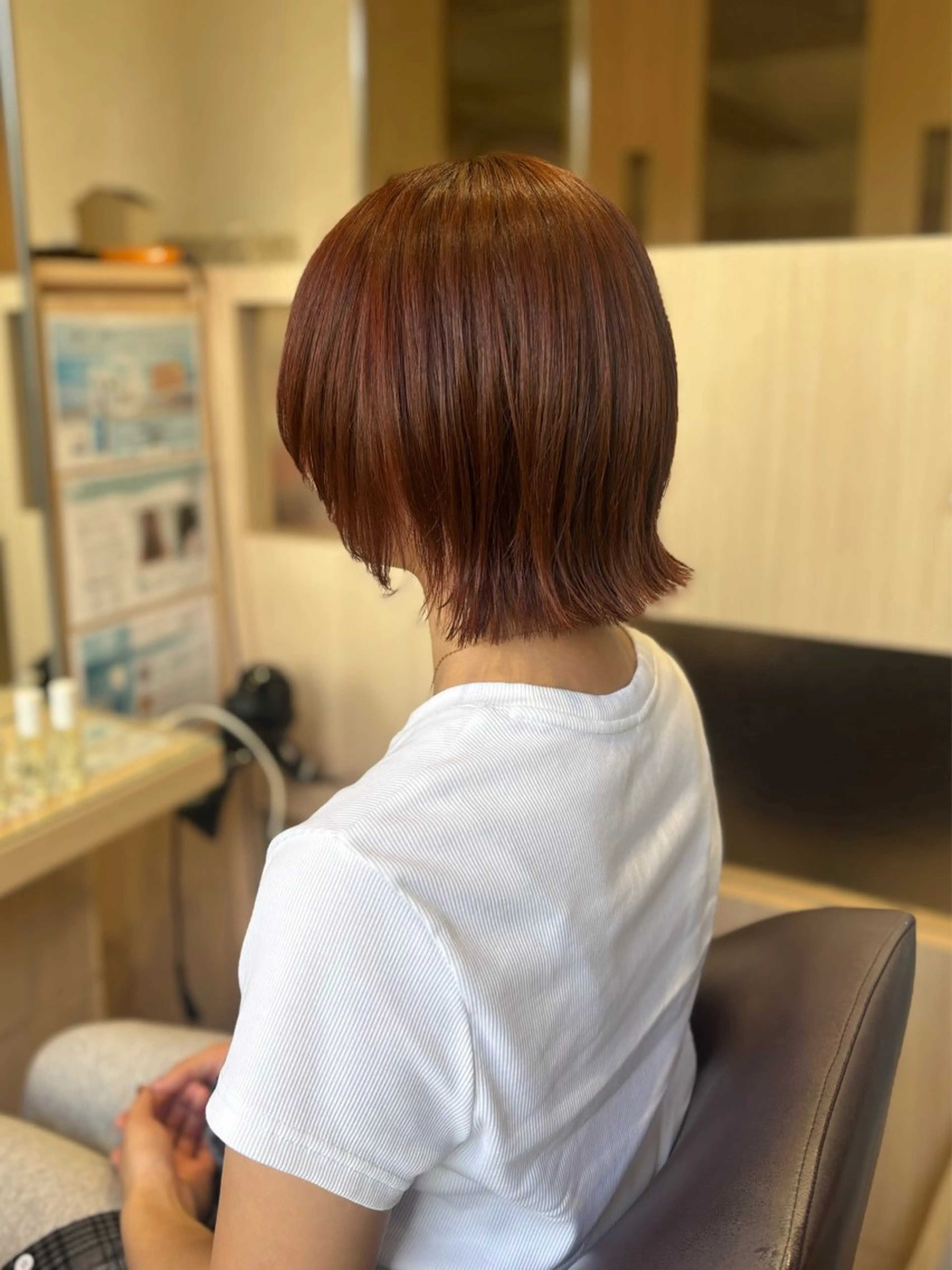 カラー reve by first所属・下澤 天音のヘアスタイル