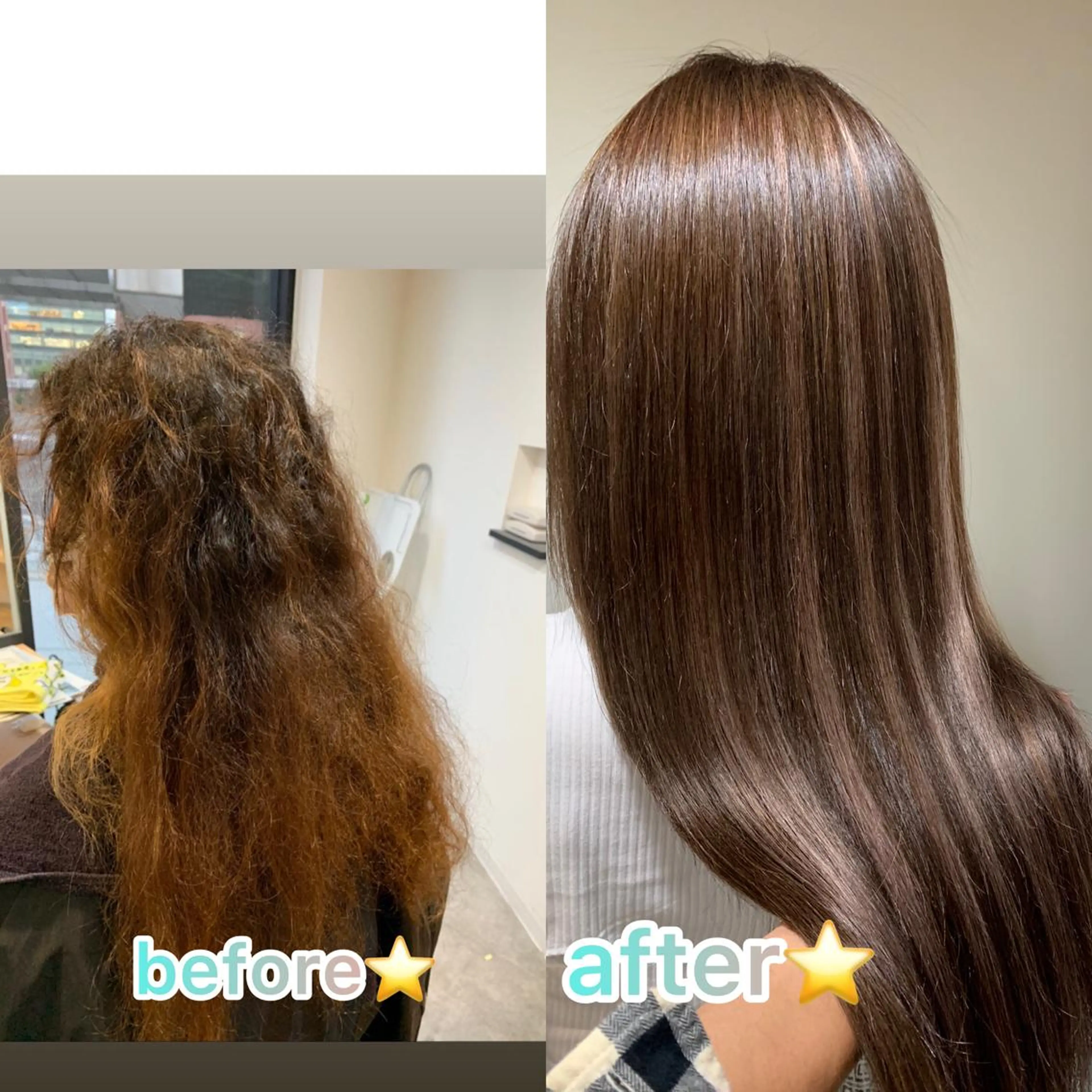 ロング カラー エクステ 髪質改善 alpha. カラーエクステ下妻のヘアスタイル