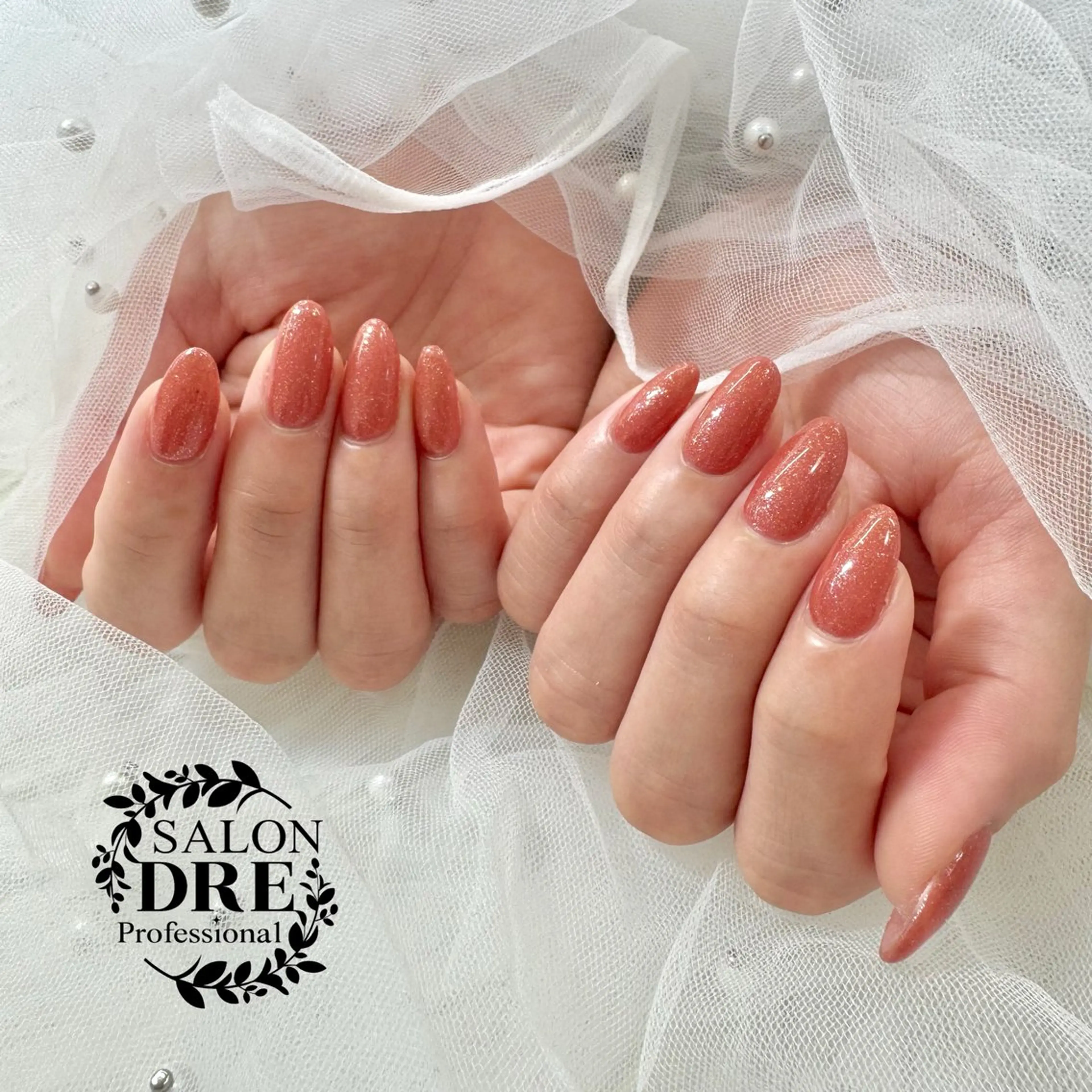 ネイル ラメ(グリッター) ワンカラーネイル シンプルネイル salonDRE MIYUKIのネイルデザイン