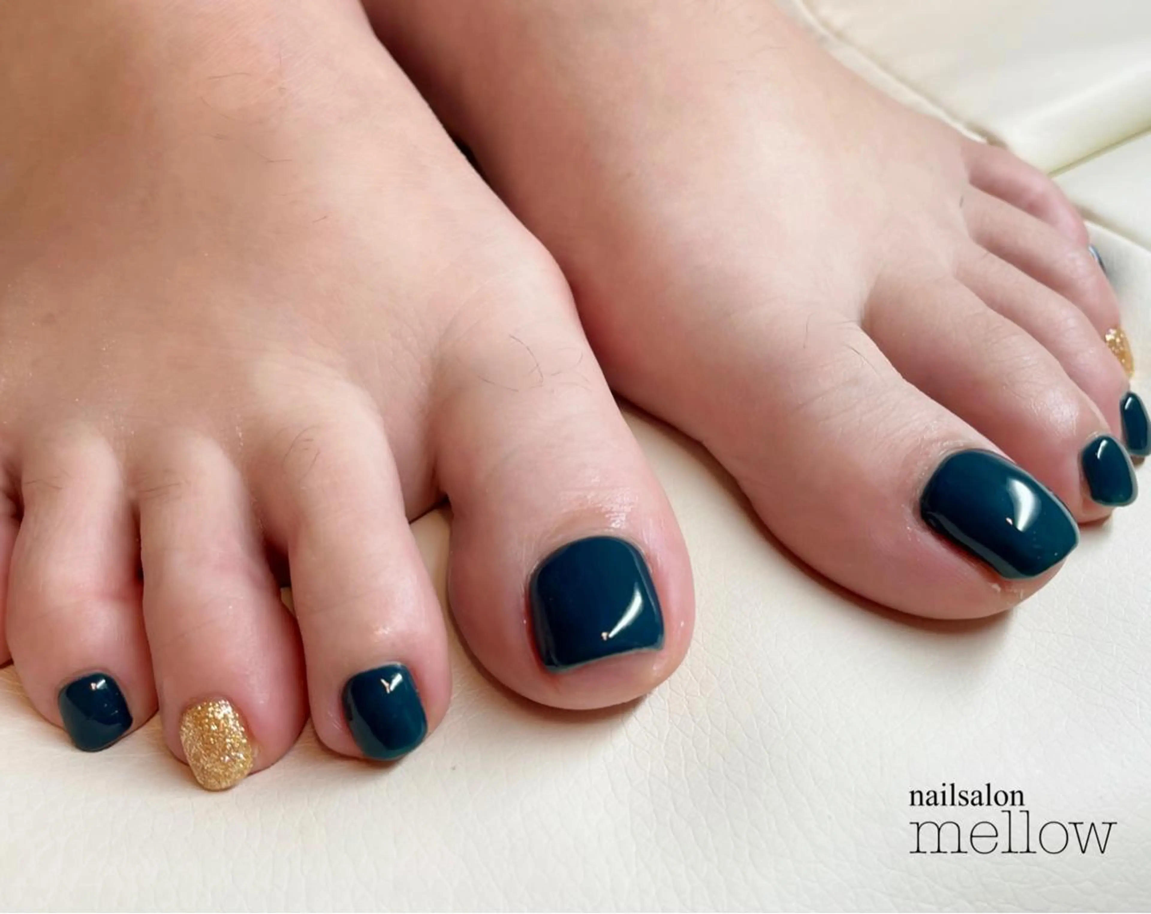 ネイル グリーン 大山 浩美のネイルデザイン