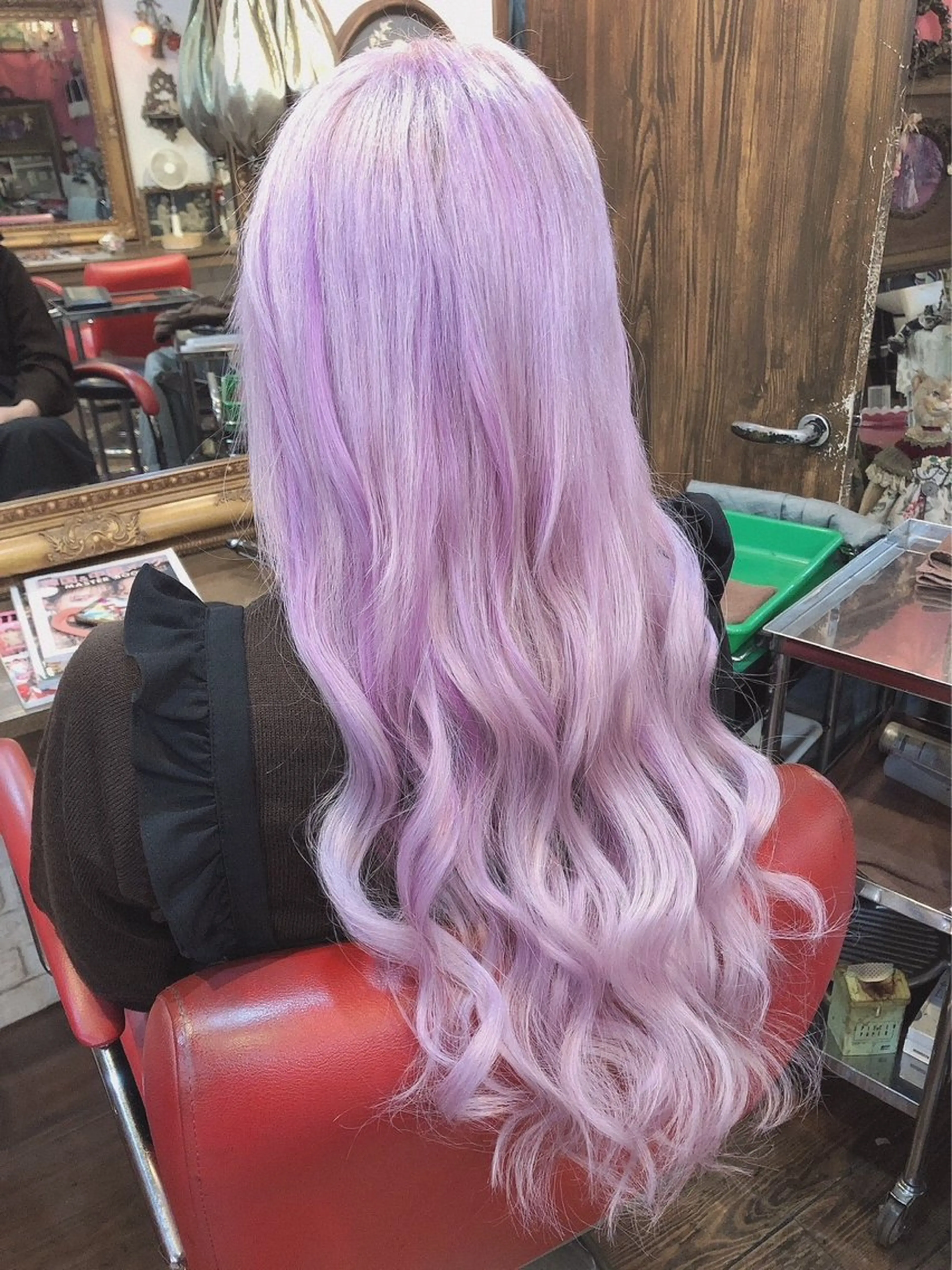 ロング ✨最安値✨エクステ カラー🌼つきな🌼のヘアスタイル